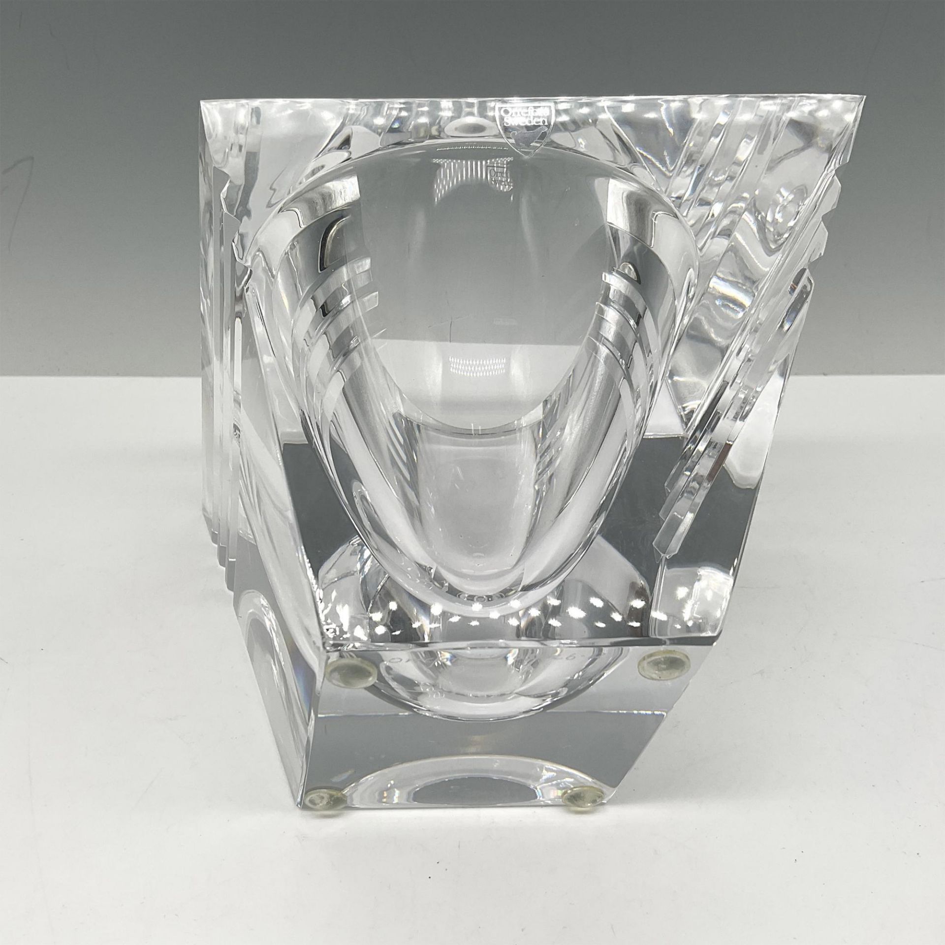 Orrefors Crystal Centerpiece Bowl, Horizon - Image 3 of 4