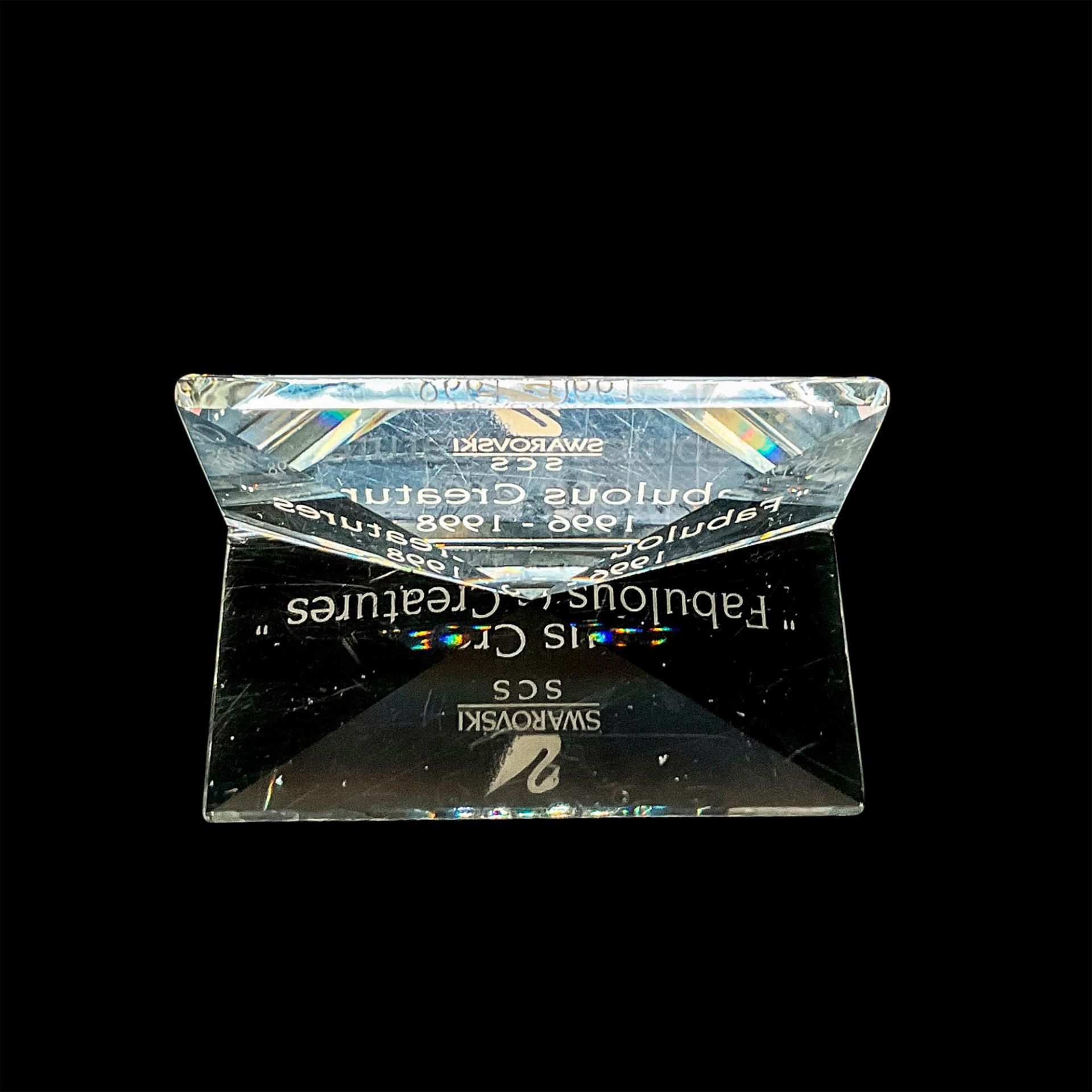 Swarovski Crystal SCS Fabulous Creatures Display Plaque - Bild 2 aus 3