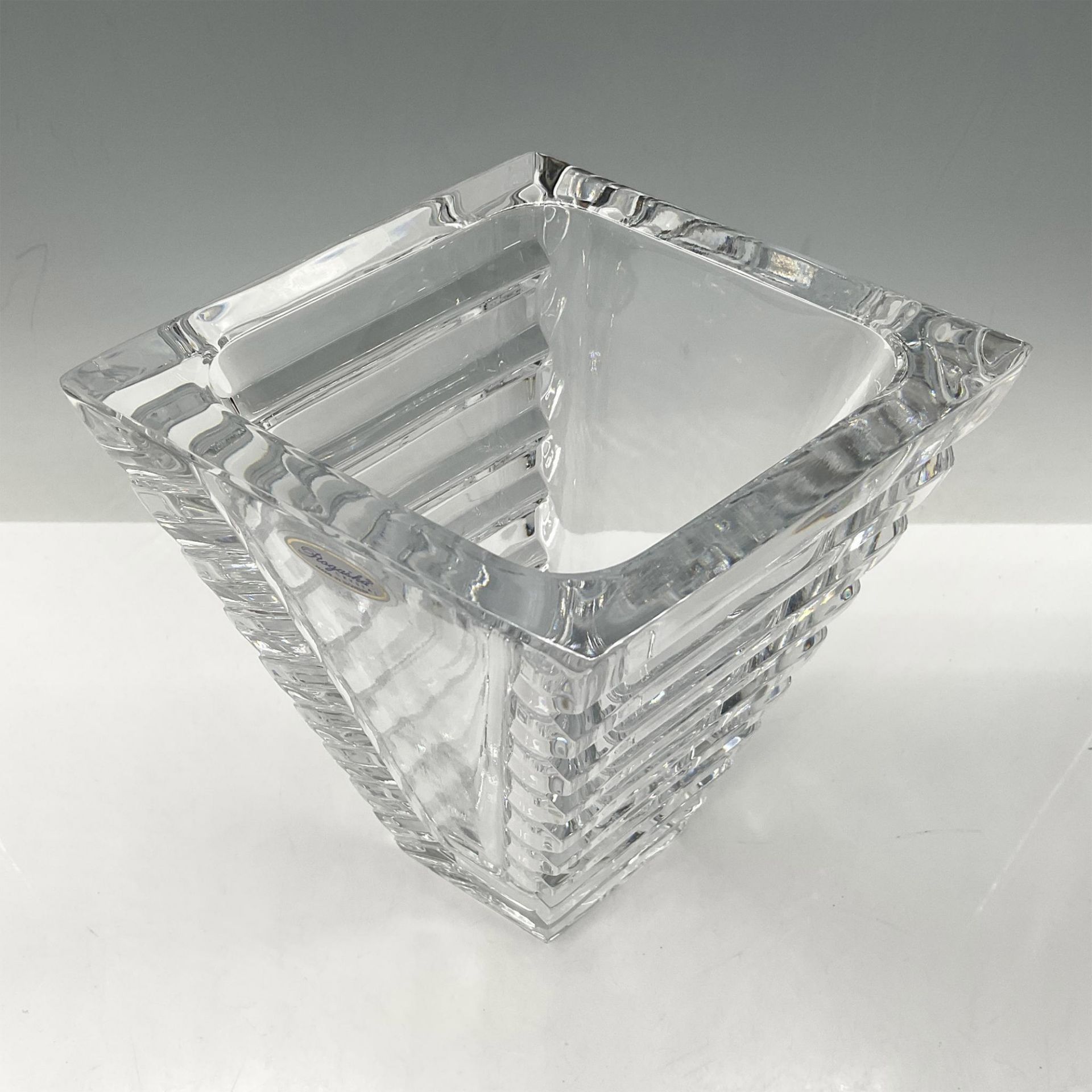 Rogaska Crystal Vase 8", Horizon - Bild 2 aus 4