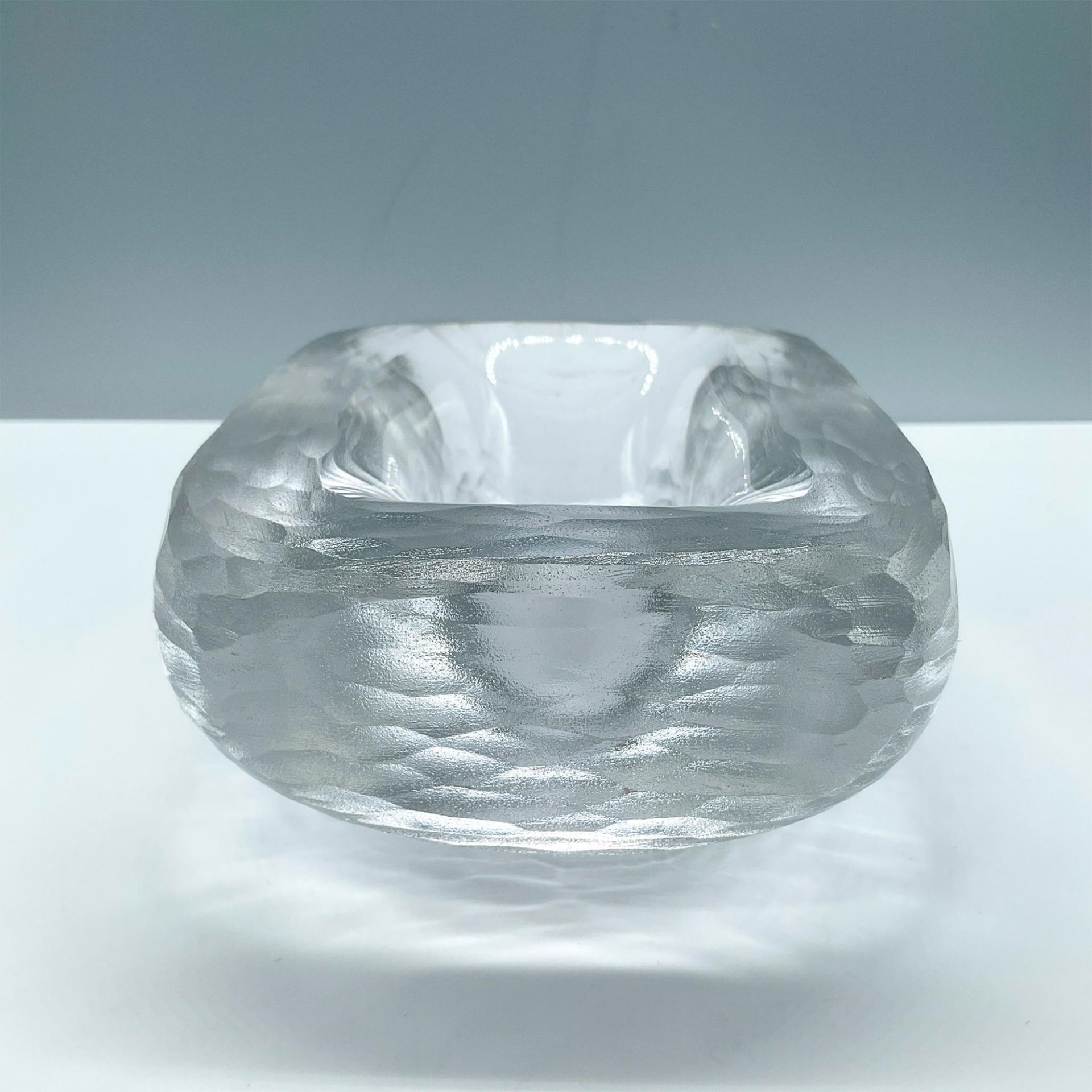 Orrefors Art Glass Bowl, By Vicke Lindstrand H253 - Bild 2 aus 4