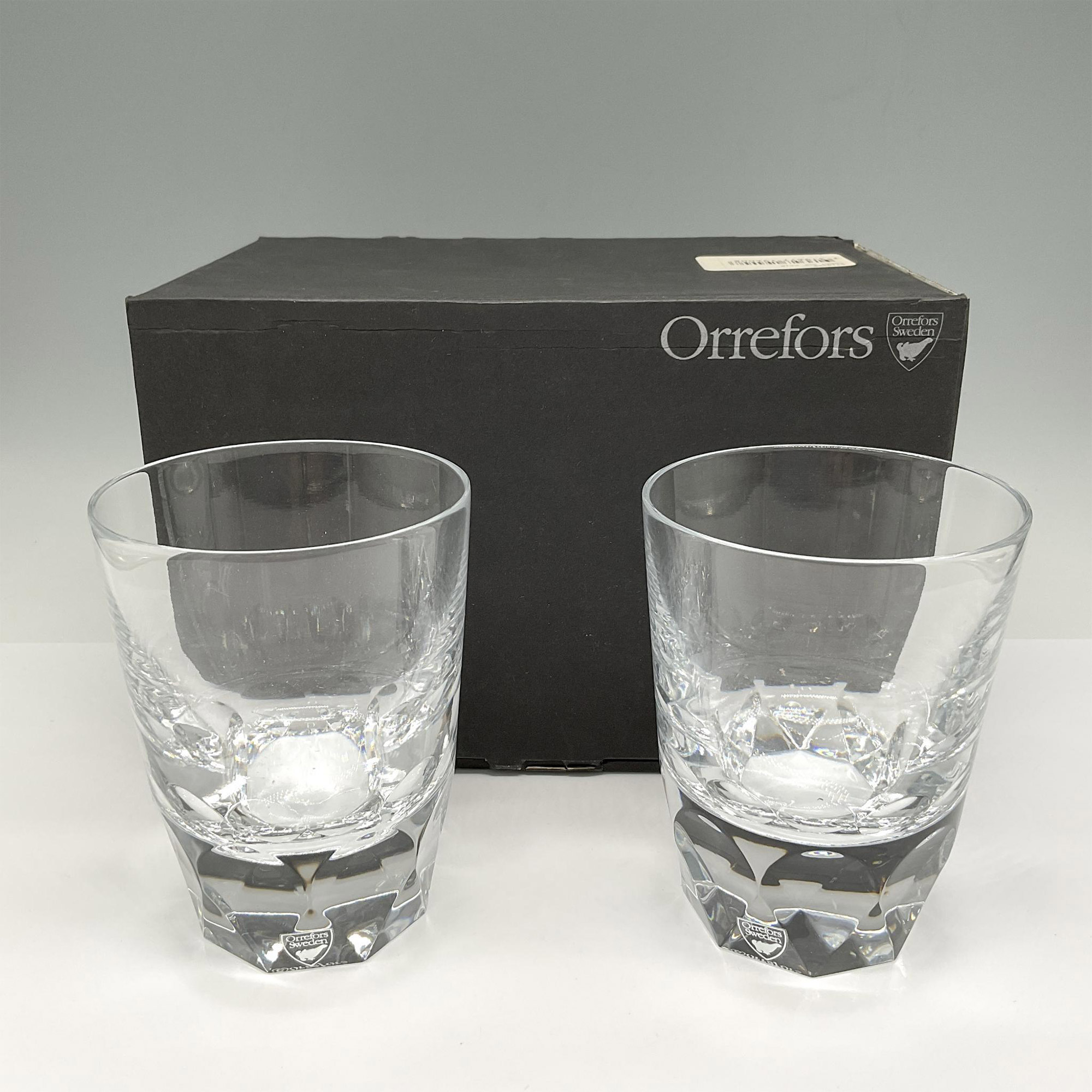 Orrefors Crystal Cocktail Glasses, Carat - Image 4 of 4