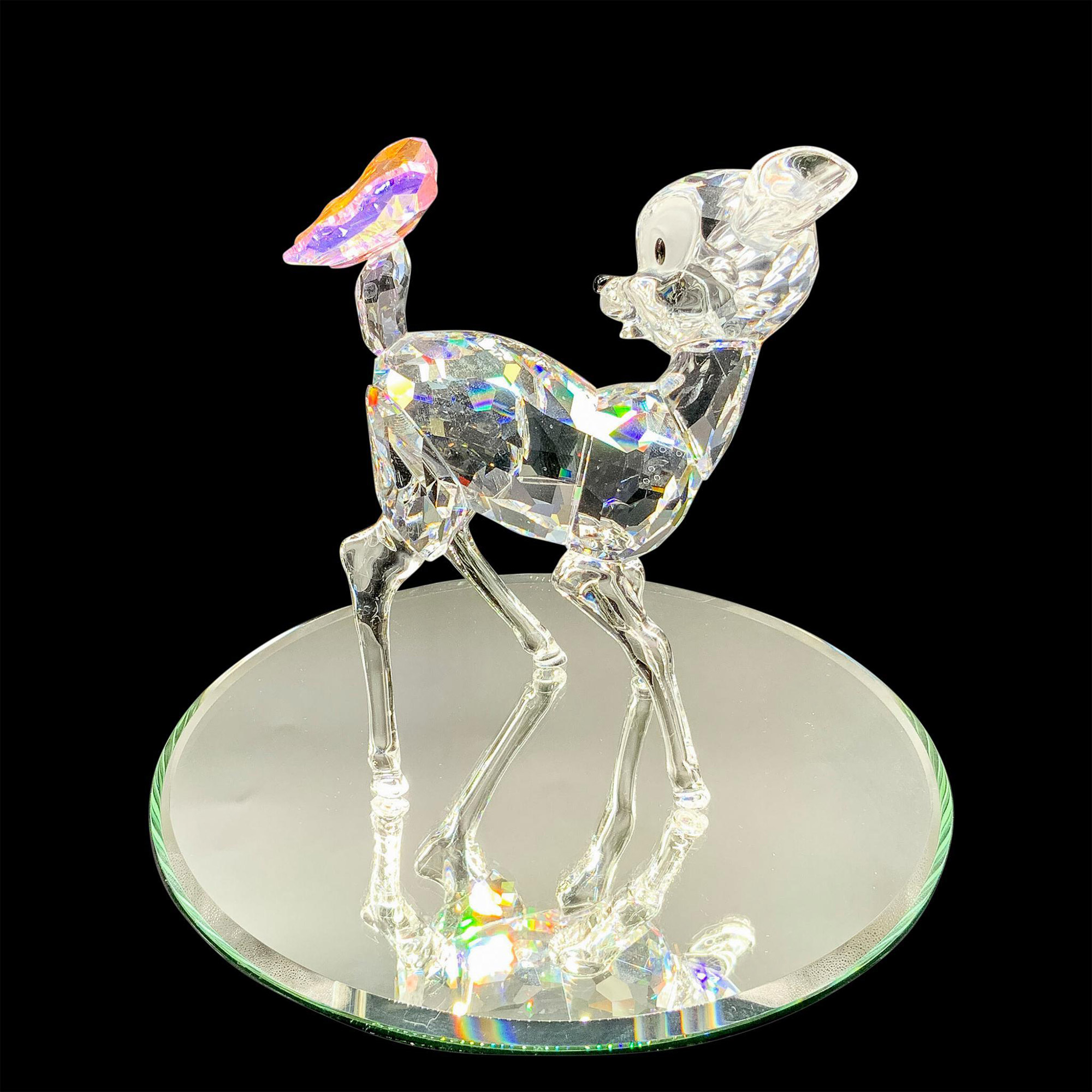 Disney Swarovski Crystal Figurine, Bambi + Base - Image 2 of 3