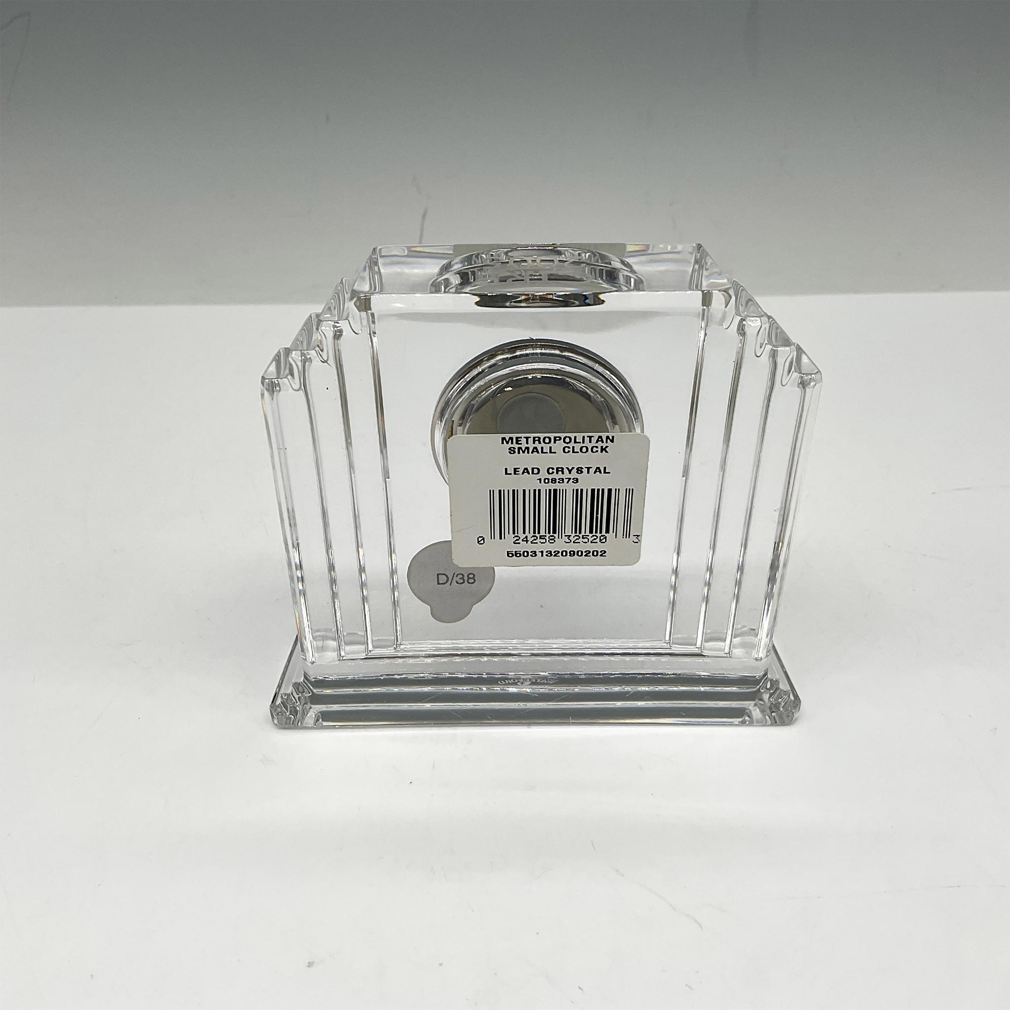 Waterford Crystal Time Pieces, Small Metropolitan Clock - Image 2 of 4