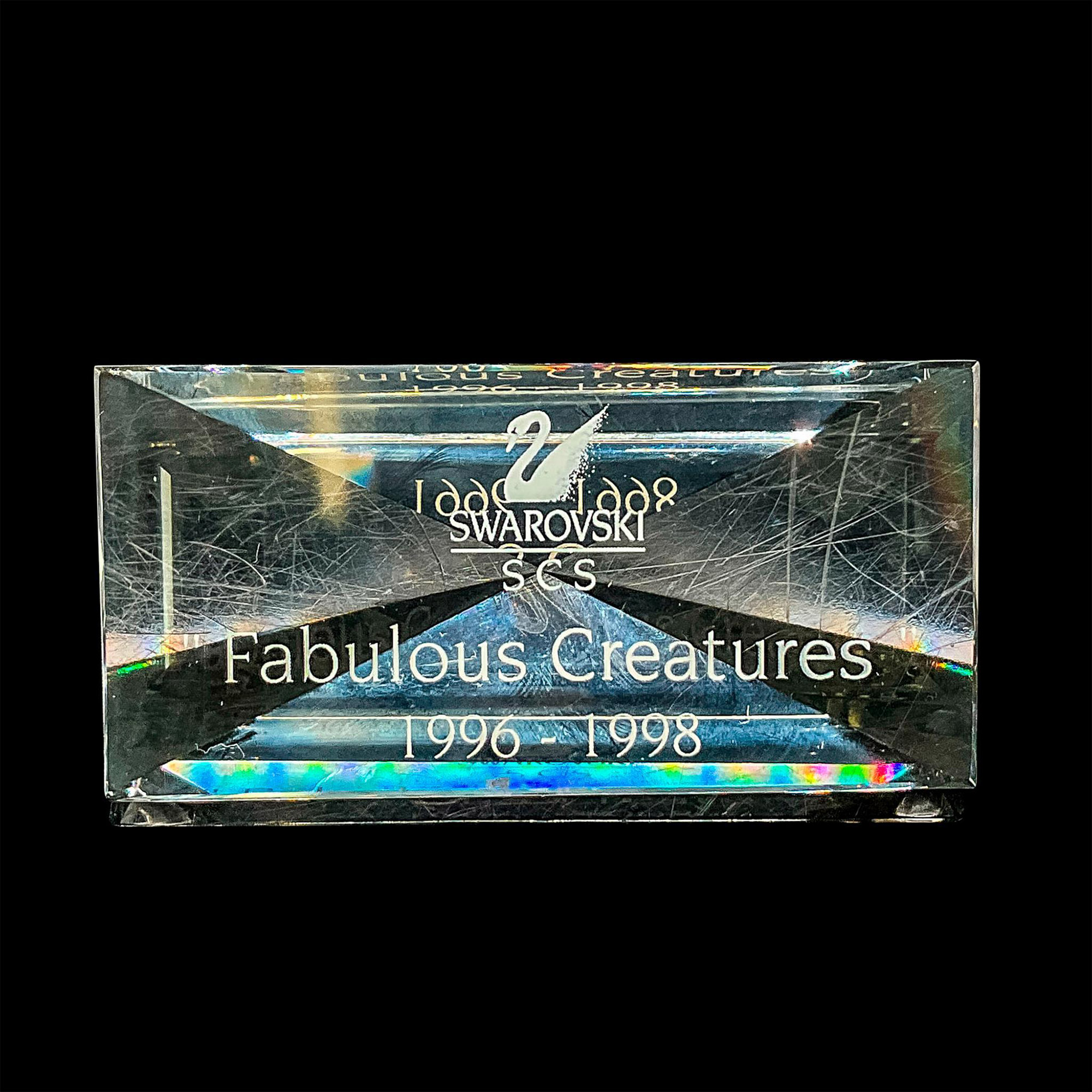 Swarovski Crystal SCS Fabulous Creatures Display Plaque