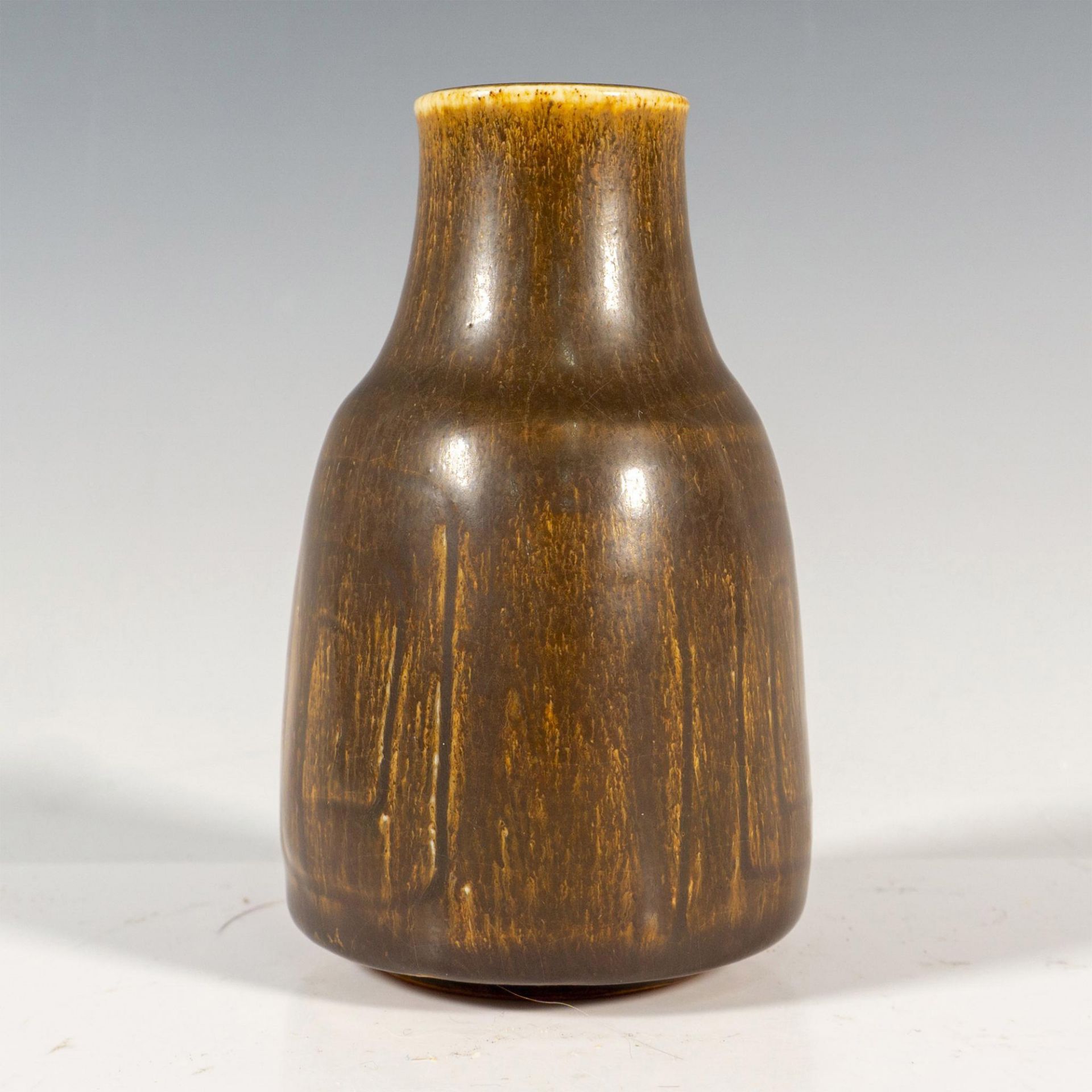 Saxbo by Edith Sonne Stoneware Vase, Signed - Bild 2 aus 3