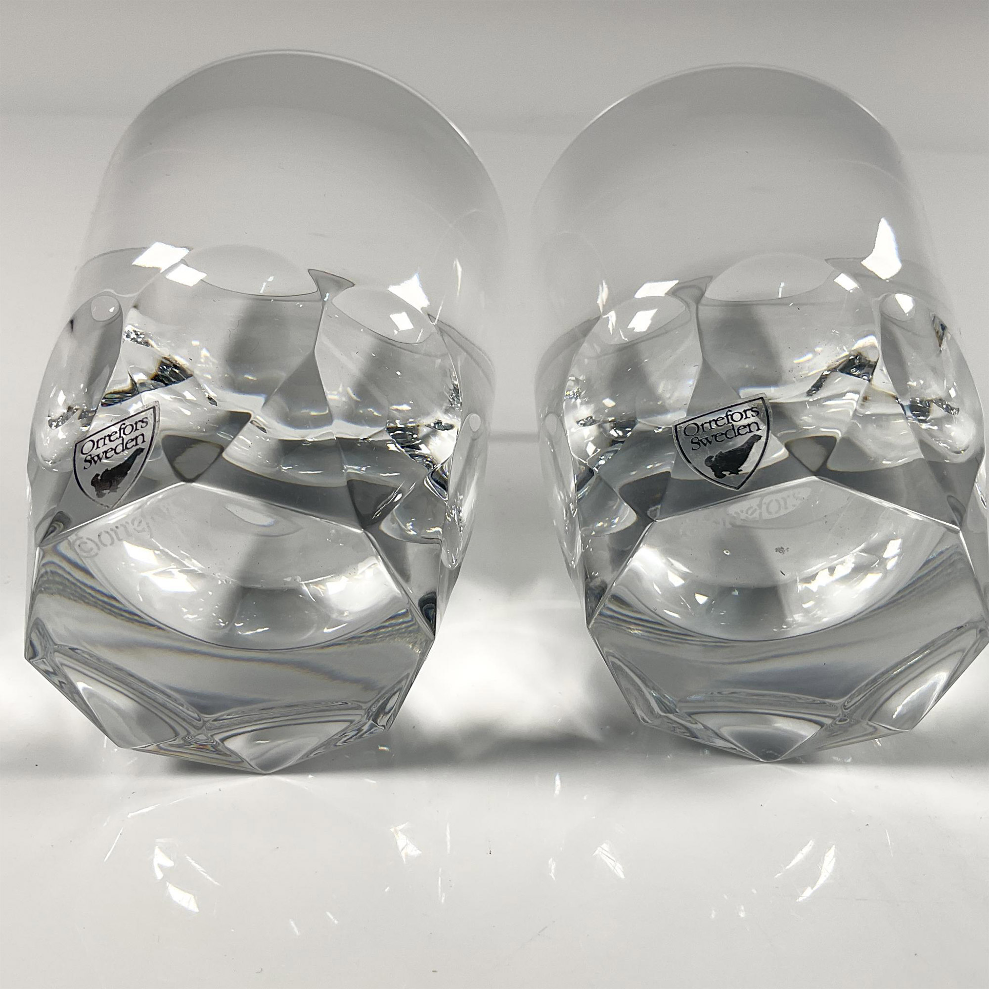 Pair of Orrefors Crystal Glasses, Carat Of Pair - Image 2 of 3