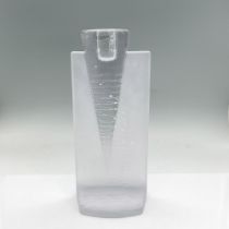 Kosta Boda Glass Candleholder, Ice Age