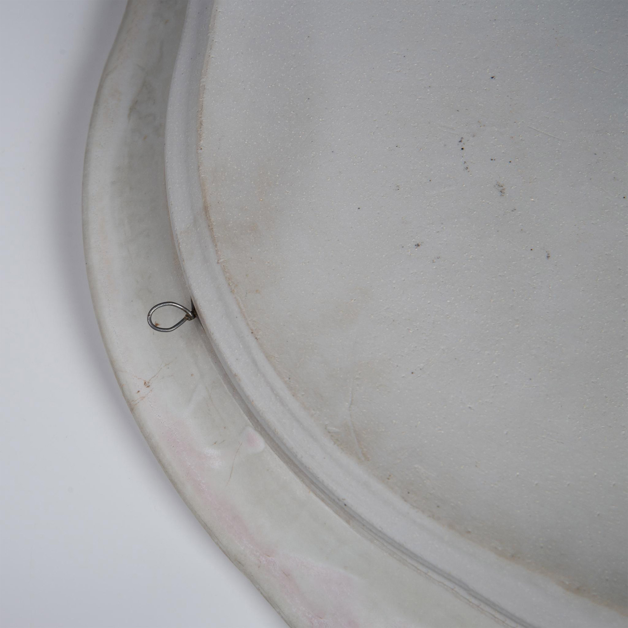 Studio Art Pottery Large Round Charger / Wall Plate - Image 5 of 6