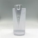 Kosta Boda Glass Candleholder, Ice Age