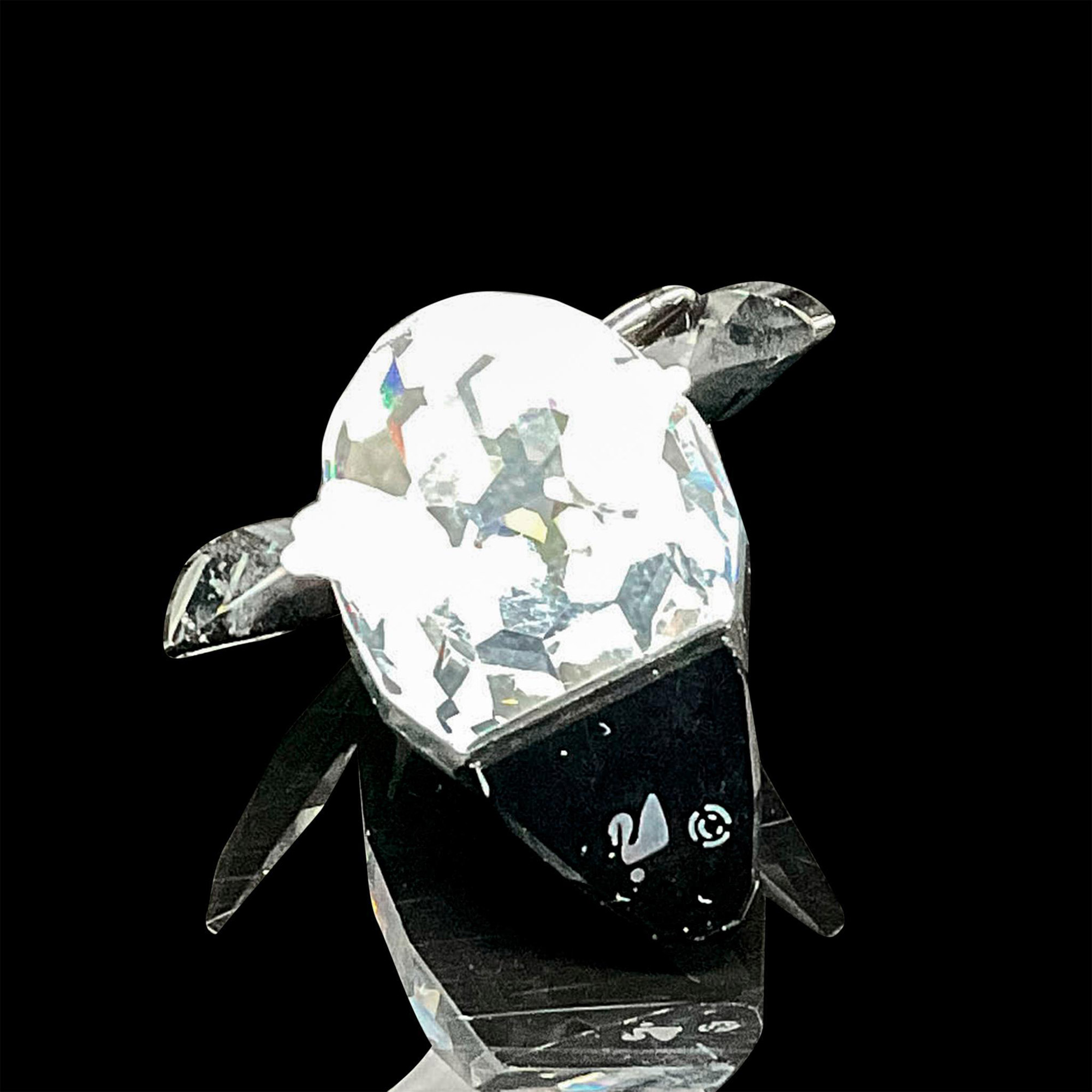 Swarovski Silver Crystal Figurine, Madame Penguin - Image 3 of 4