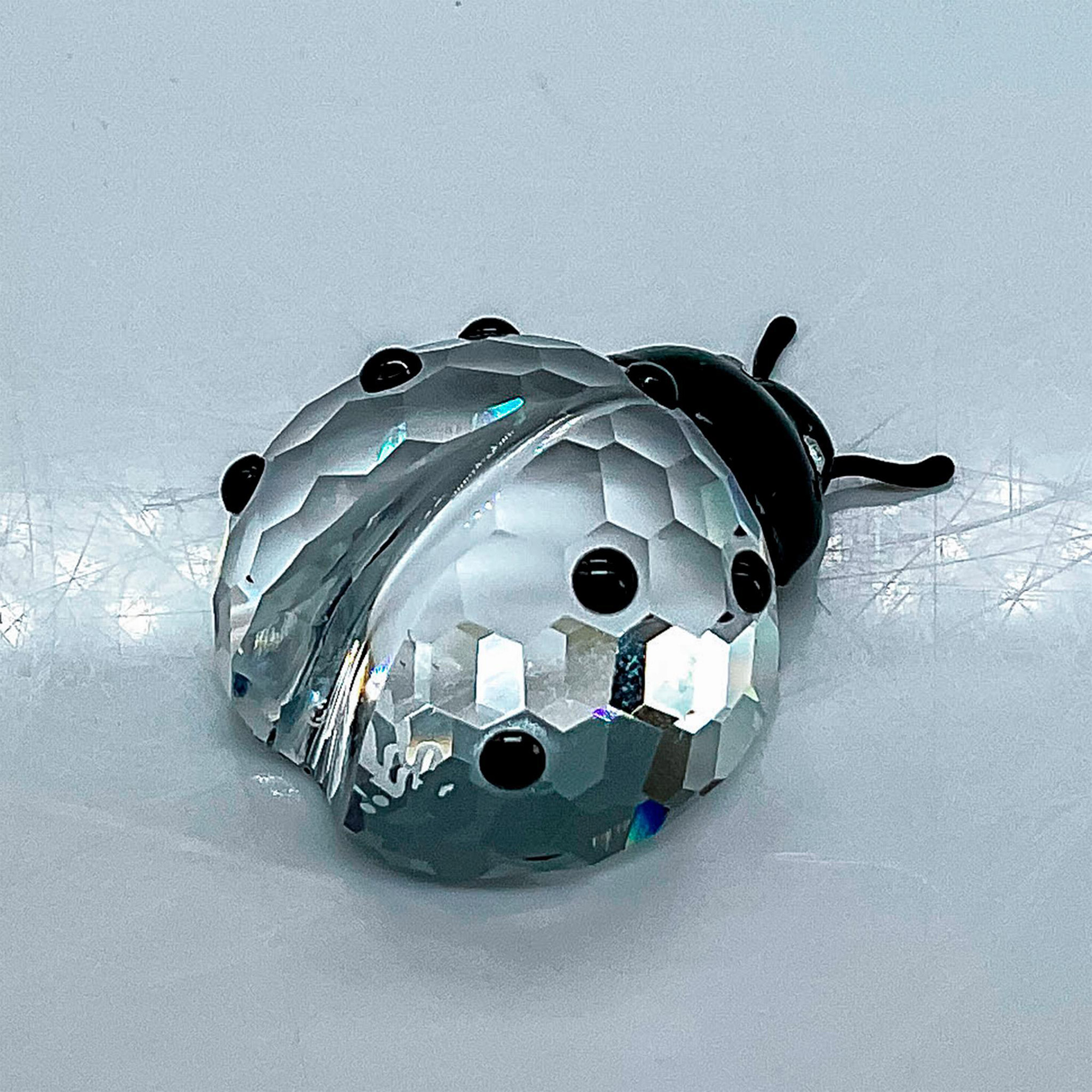 Swarovski Silver Crystal Figurine, Ladybug - Image 2 of 4