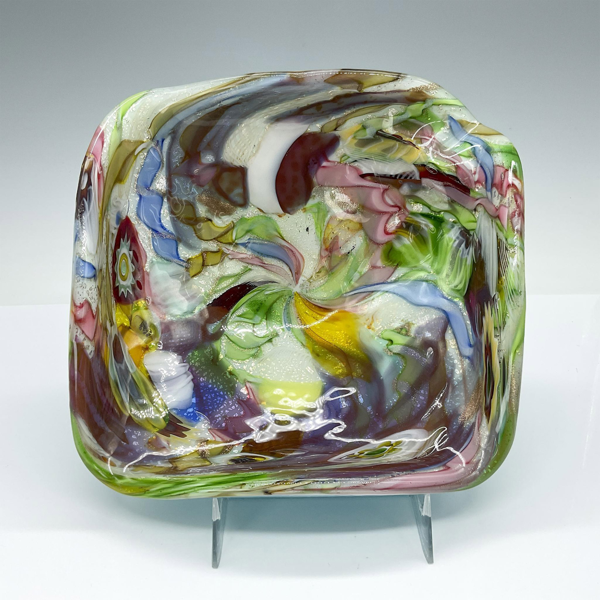 Avem Bizantino Art Glass Bowl - Image 3 of 4