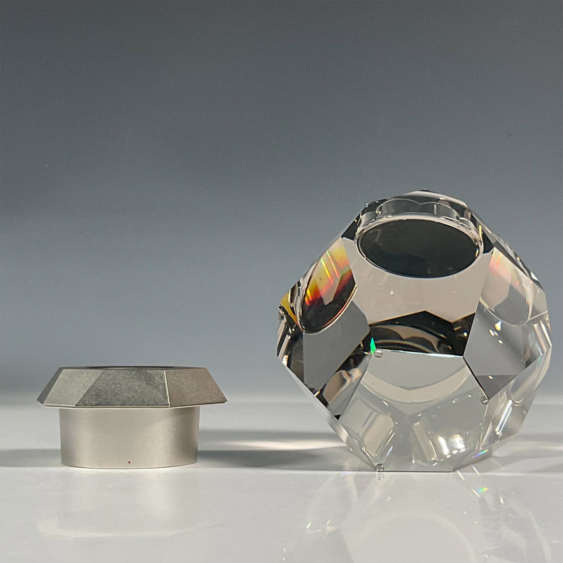 Swarovski Crystal Candleholder, Silex - Bild 5 aus 5