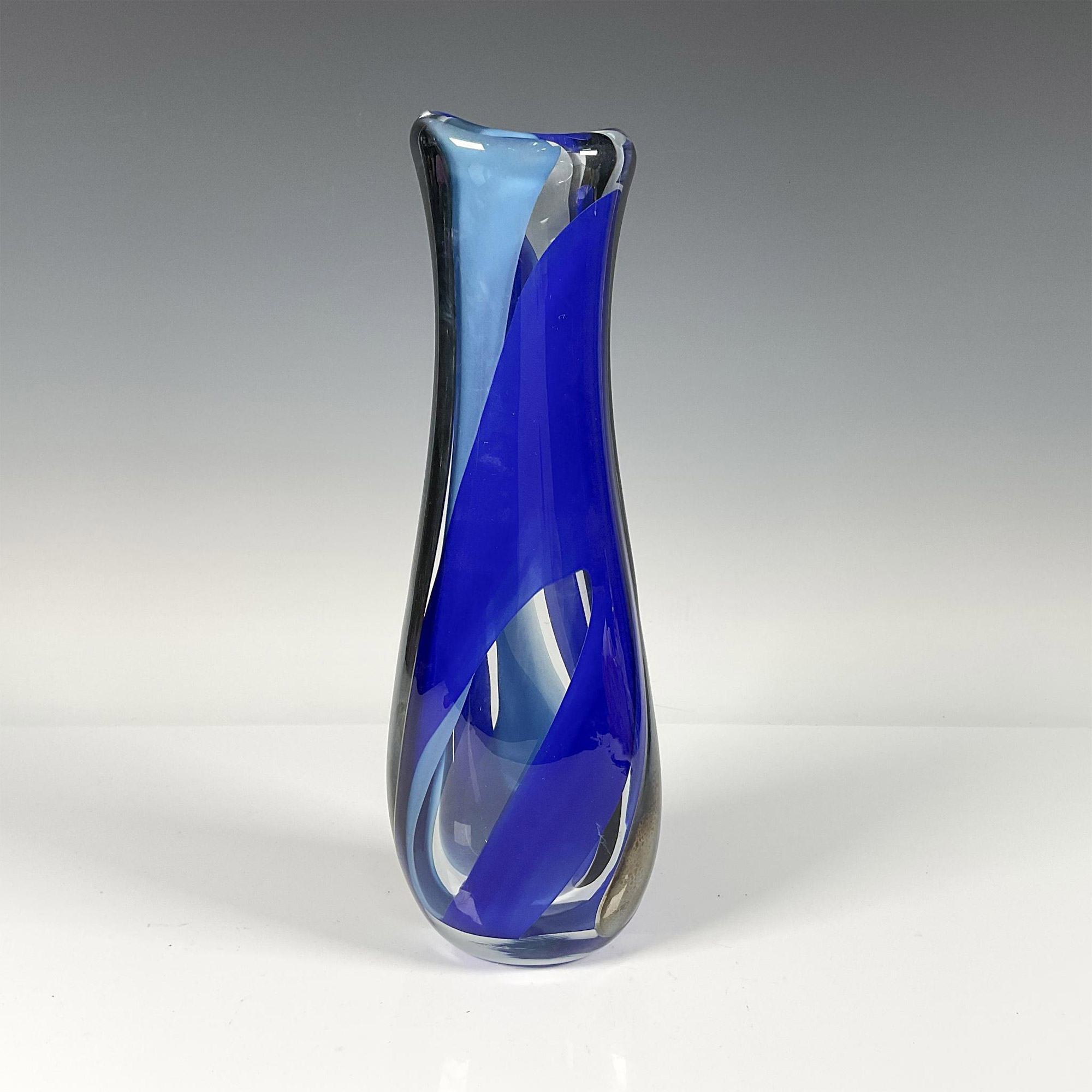 Sasaki Crystal Vase, Kyoto Swirl VS1002 - Image 2 of 4