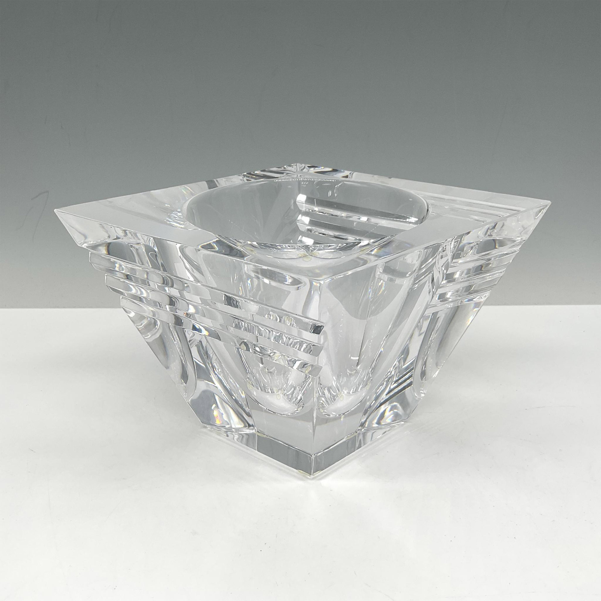 Orrefors Crystal Centerpiece Bowl, Horizon