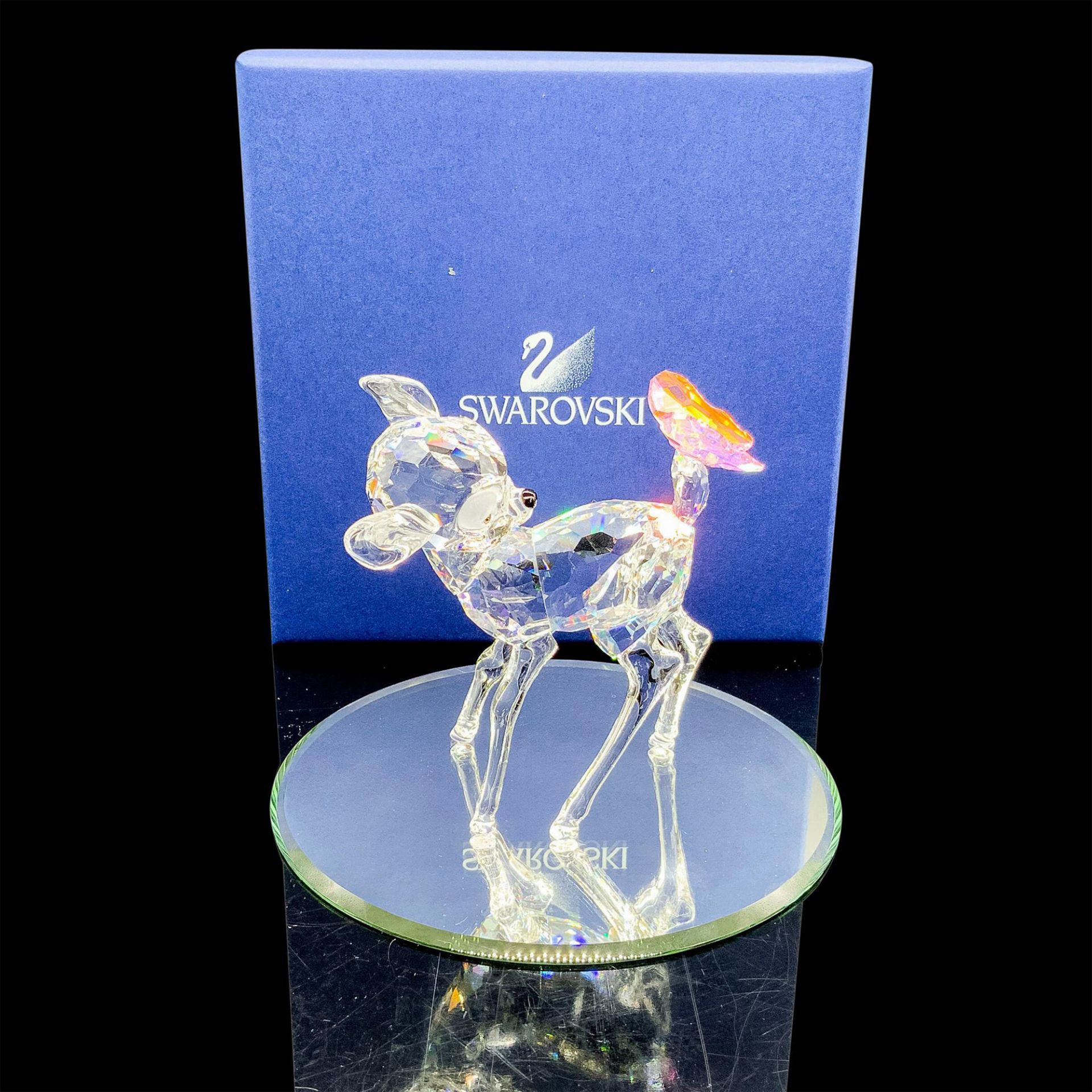 Disney Swarovski Crystal Figurine, Bambi + Base - Bild 3 aus 3