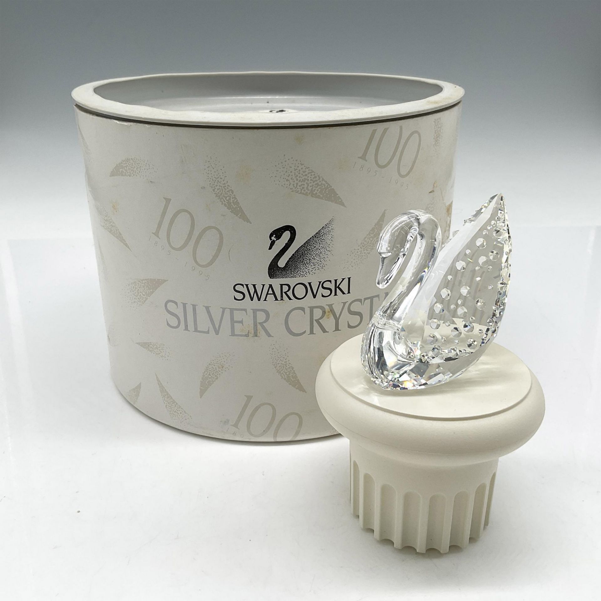 Swarovski Silver Crystal Figurine, Swan Centenary - Bild 4 aus 4