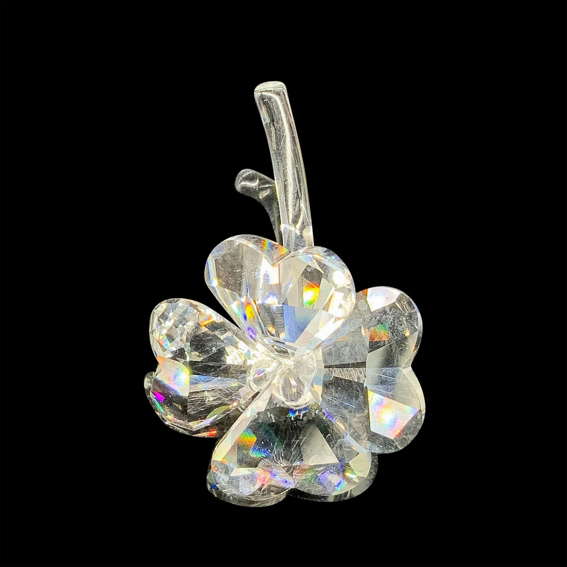 Swarovski Crystal Figurine, Four Leaf Clover - Bild 2 aus 4