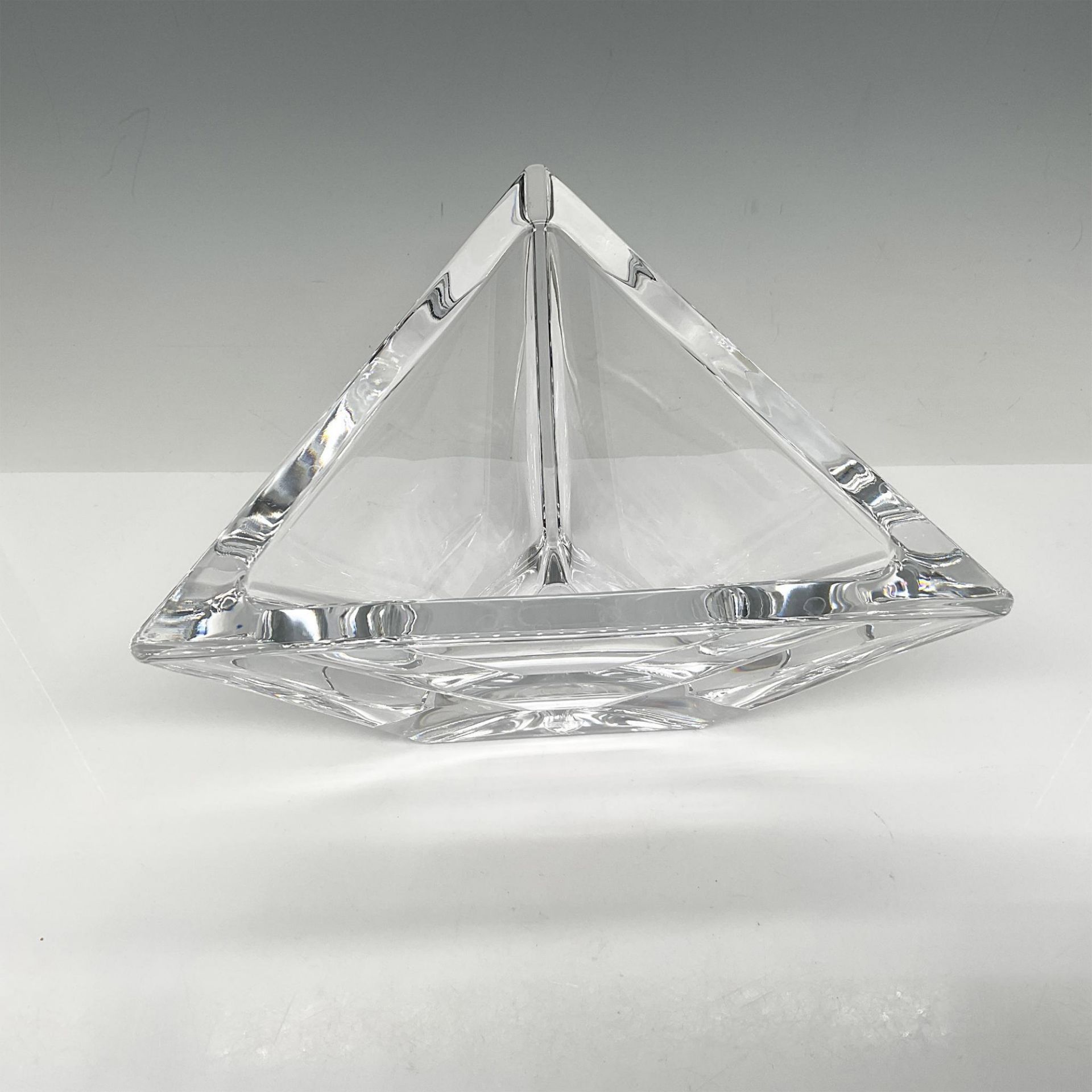 Orrefors Crystal Triangle Bowl - Bild 2 aus 4
