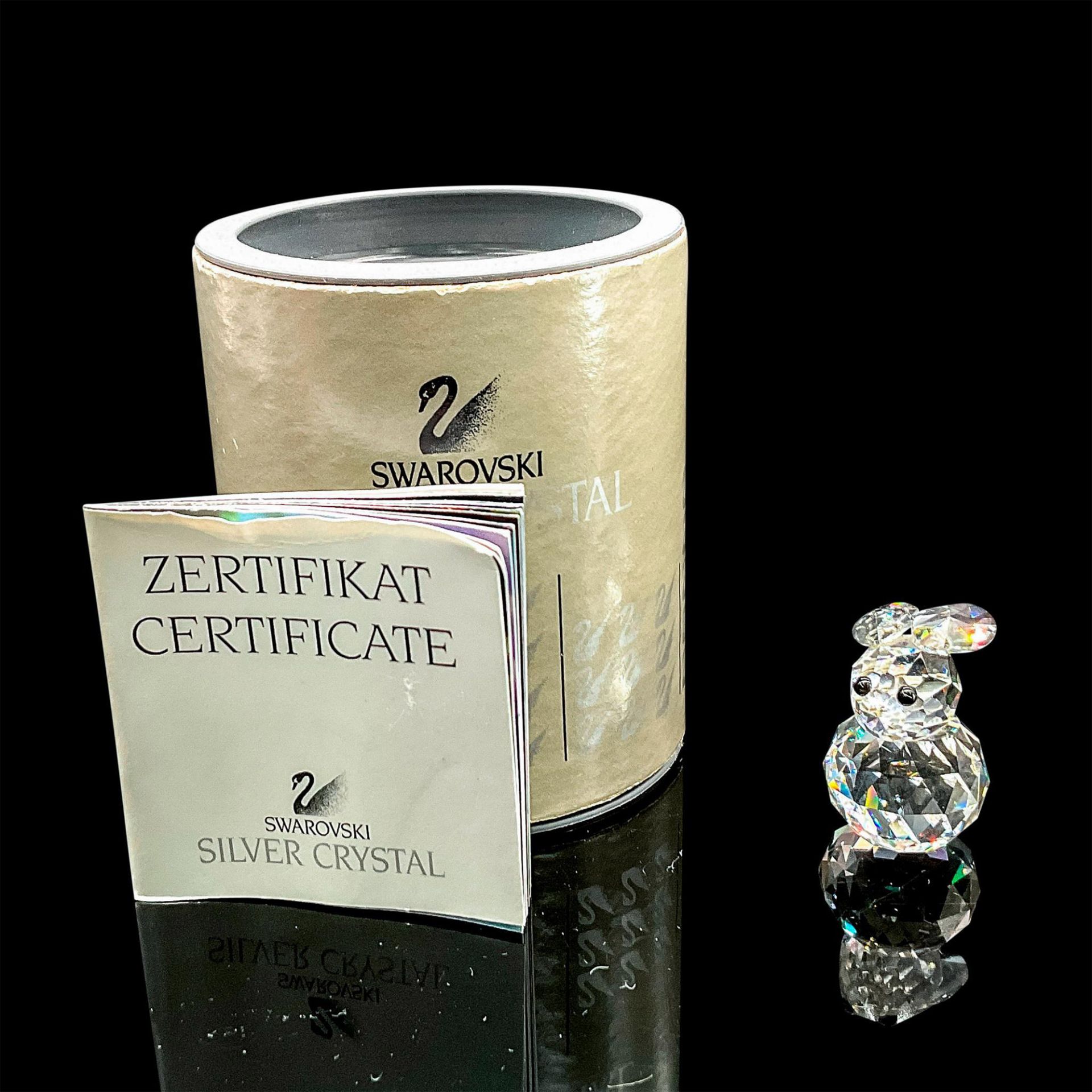 Swarovski Silver Crystal Figurine, Mini Rabbit - Bild 5 aus 5
