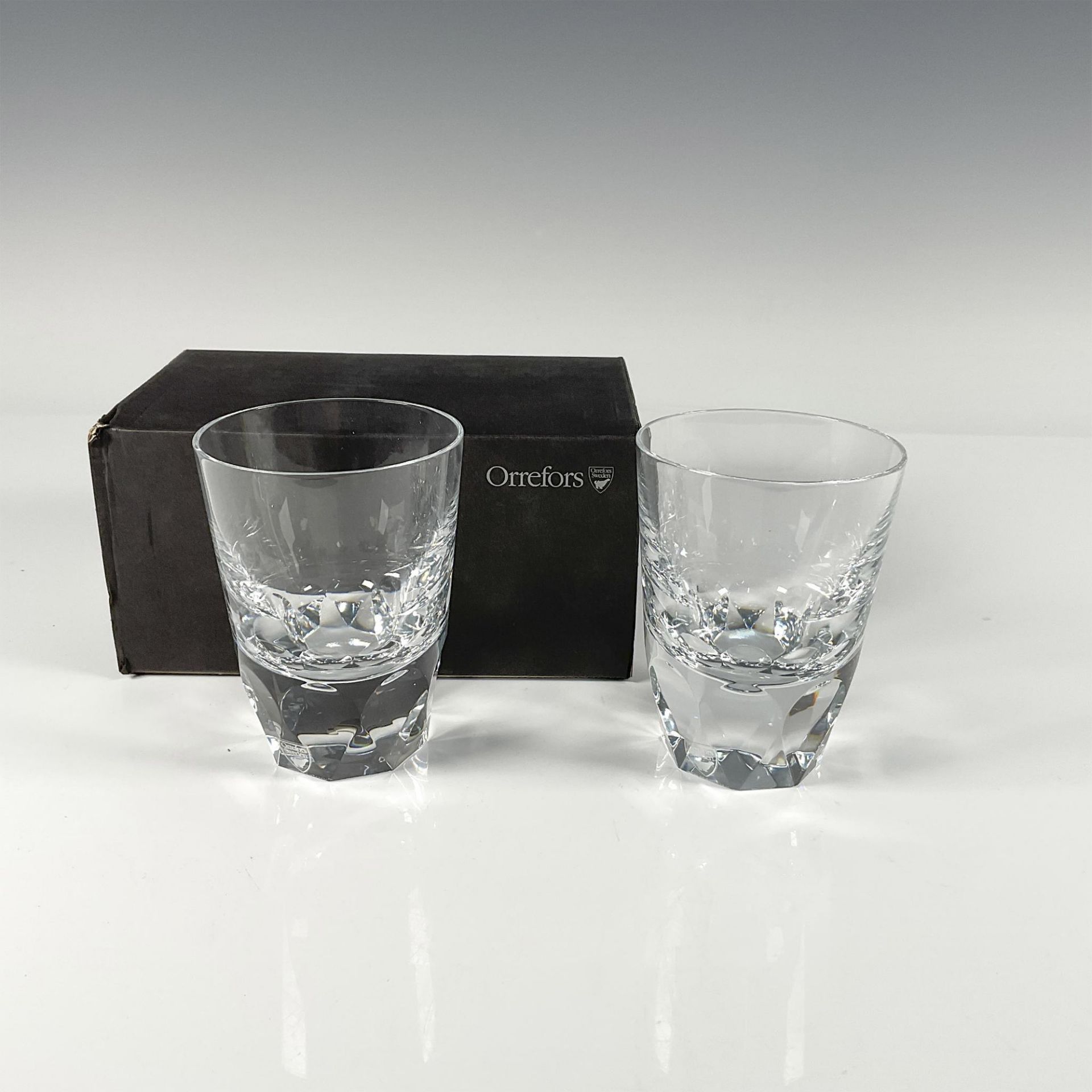 Pair of Orrefors Crystal Glasses, Carat Of Pair - Image 3 of 3