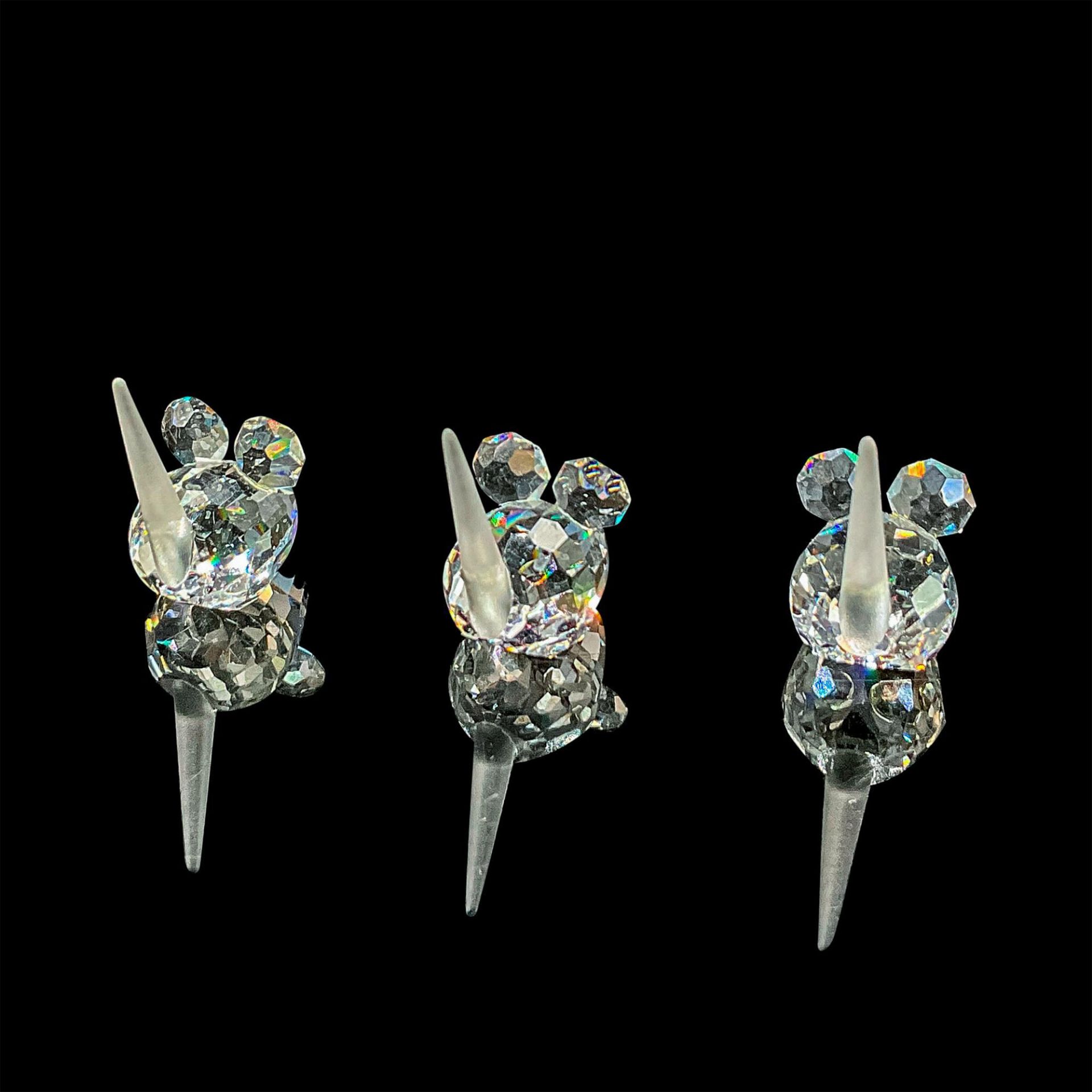 Swarovski Crystal Figurine, Field Mice - Image 2 of 4
