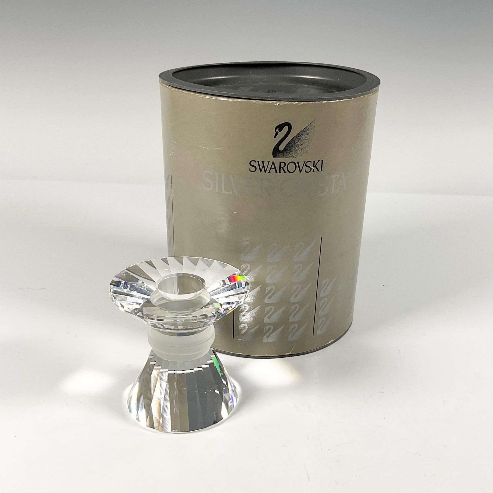 Swarovski Lead Crystal Candleholder - Image 4 of 4