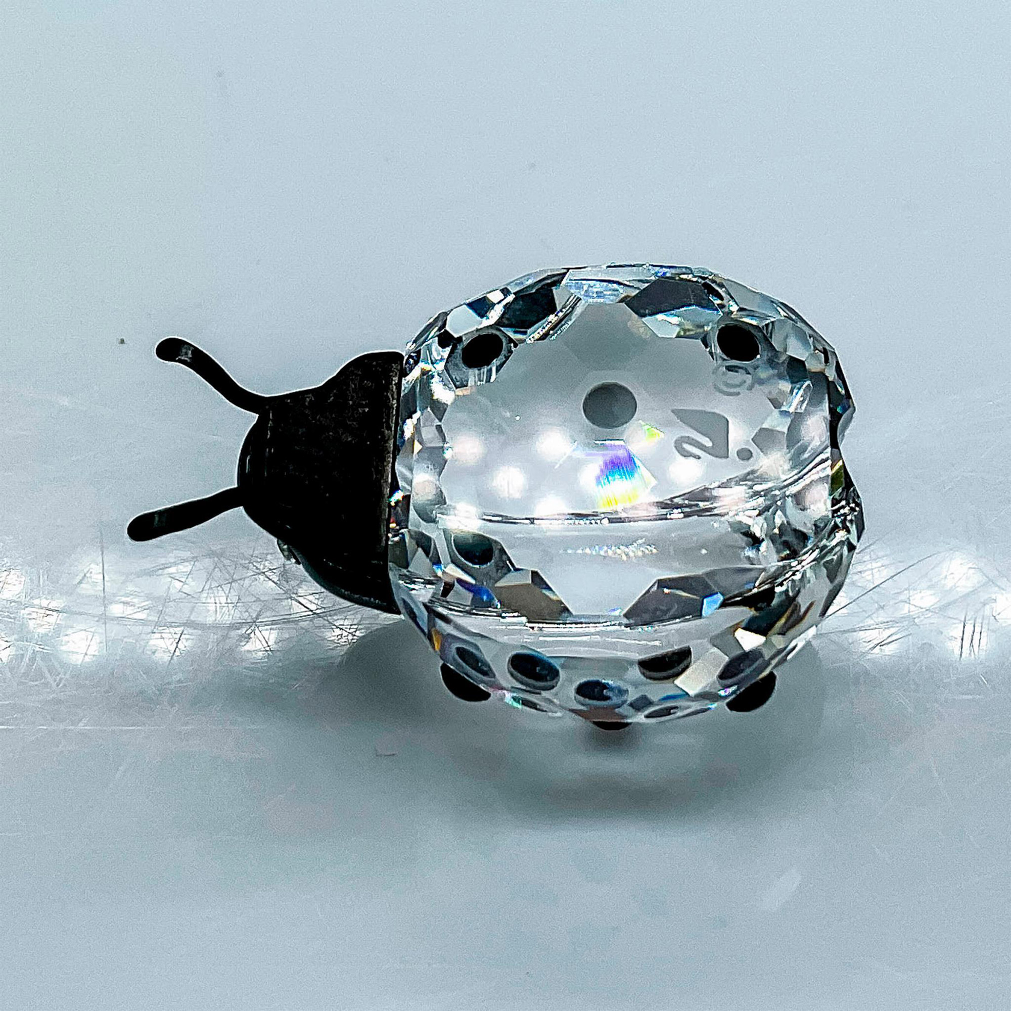 Swarovski Silver Crystal Figurine, Ladybug - Image 3 of 4