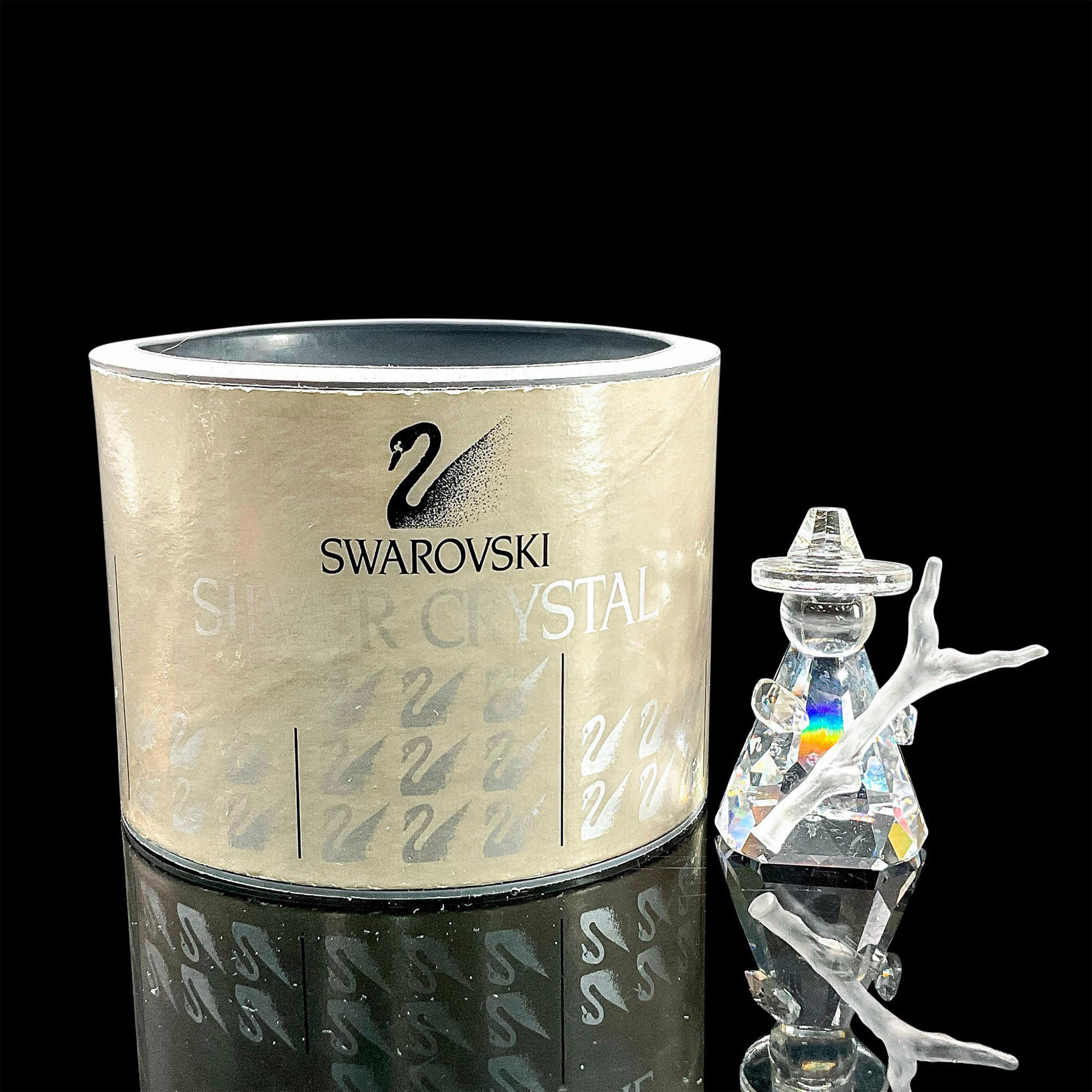 Swarovski Silver Crystal Figurine, Nativity Shepherd - Bild 3 aus 4