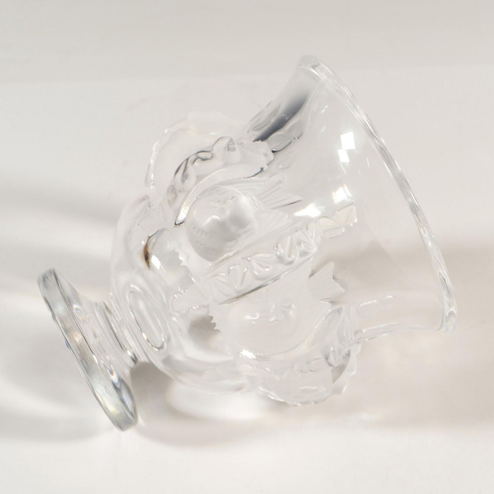 Lalique Crystal Vase, Dampierre - Image 4 of 4