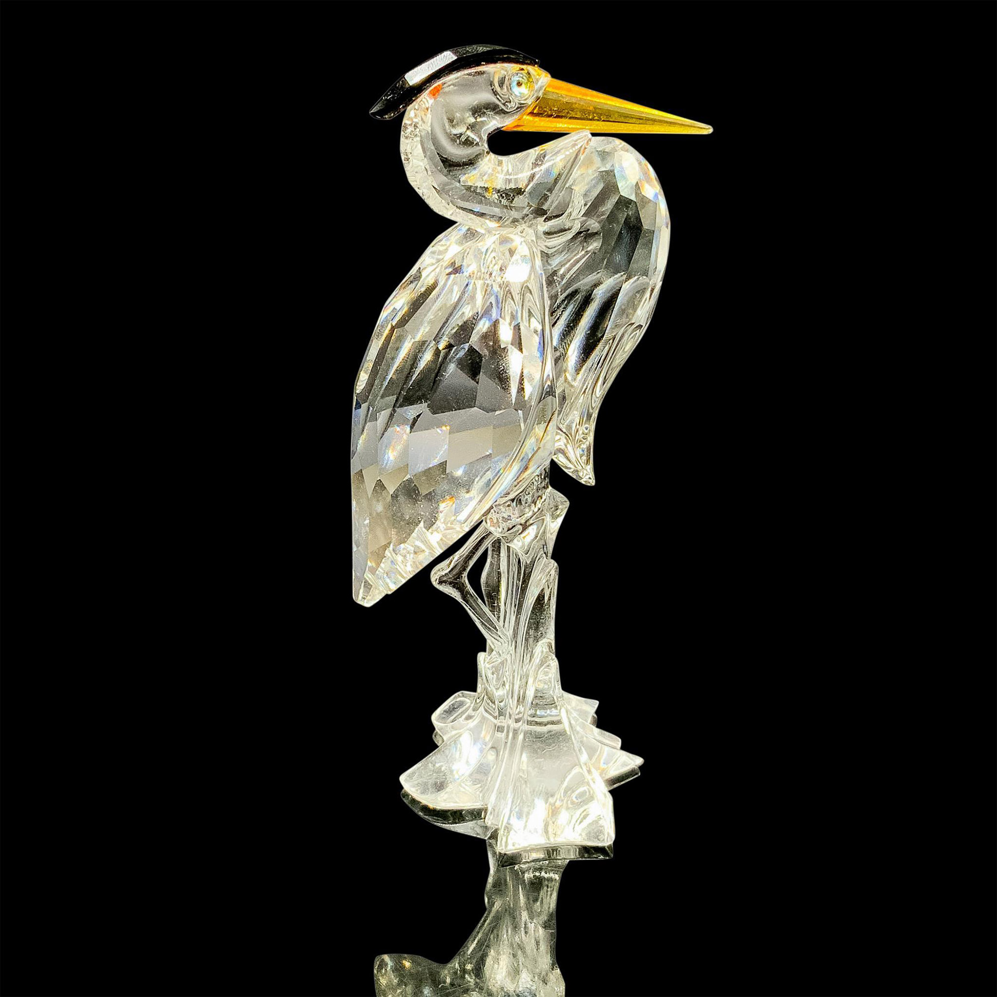 Swarovski Silver Crystal Figurine, Silver Heron 221627 - Image 2 of 5