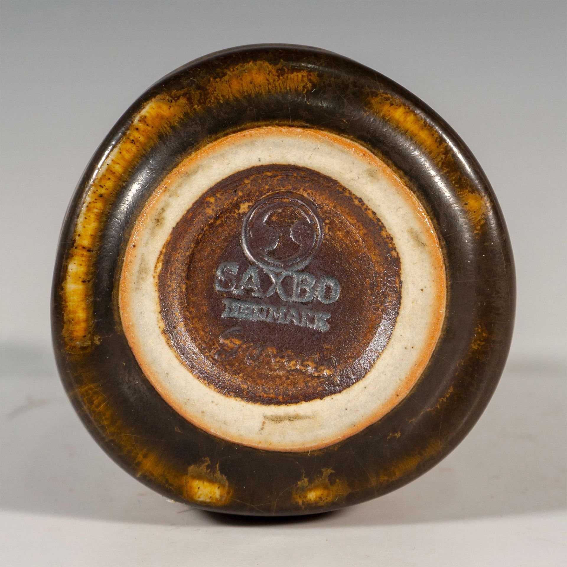 Saxbo by Edith Sonne Stoneware Vase, Signed - Bild 3 aus 3