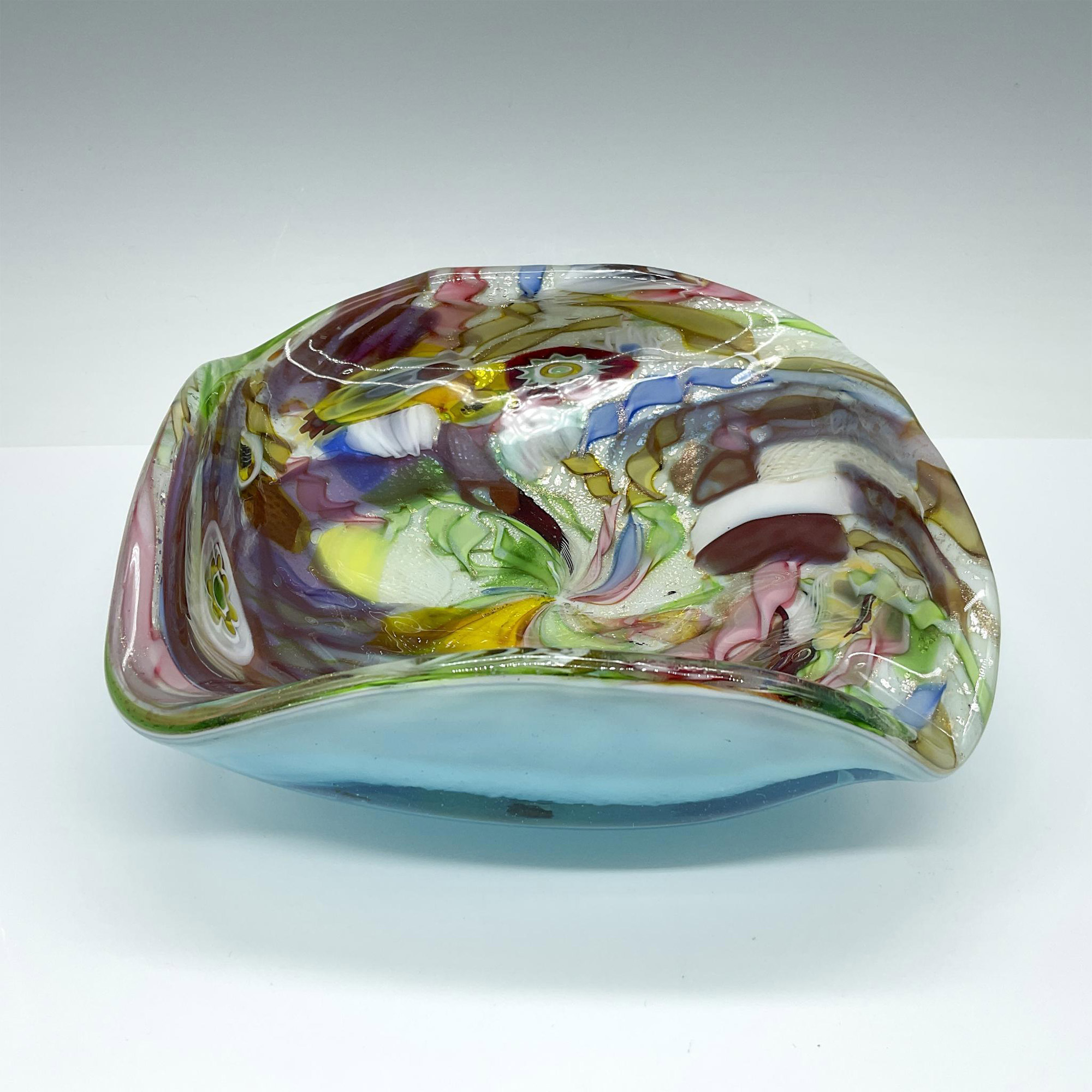 Avem Bizantino Art Glass Bowl - Image 2 of 4