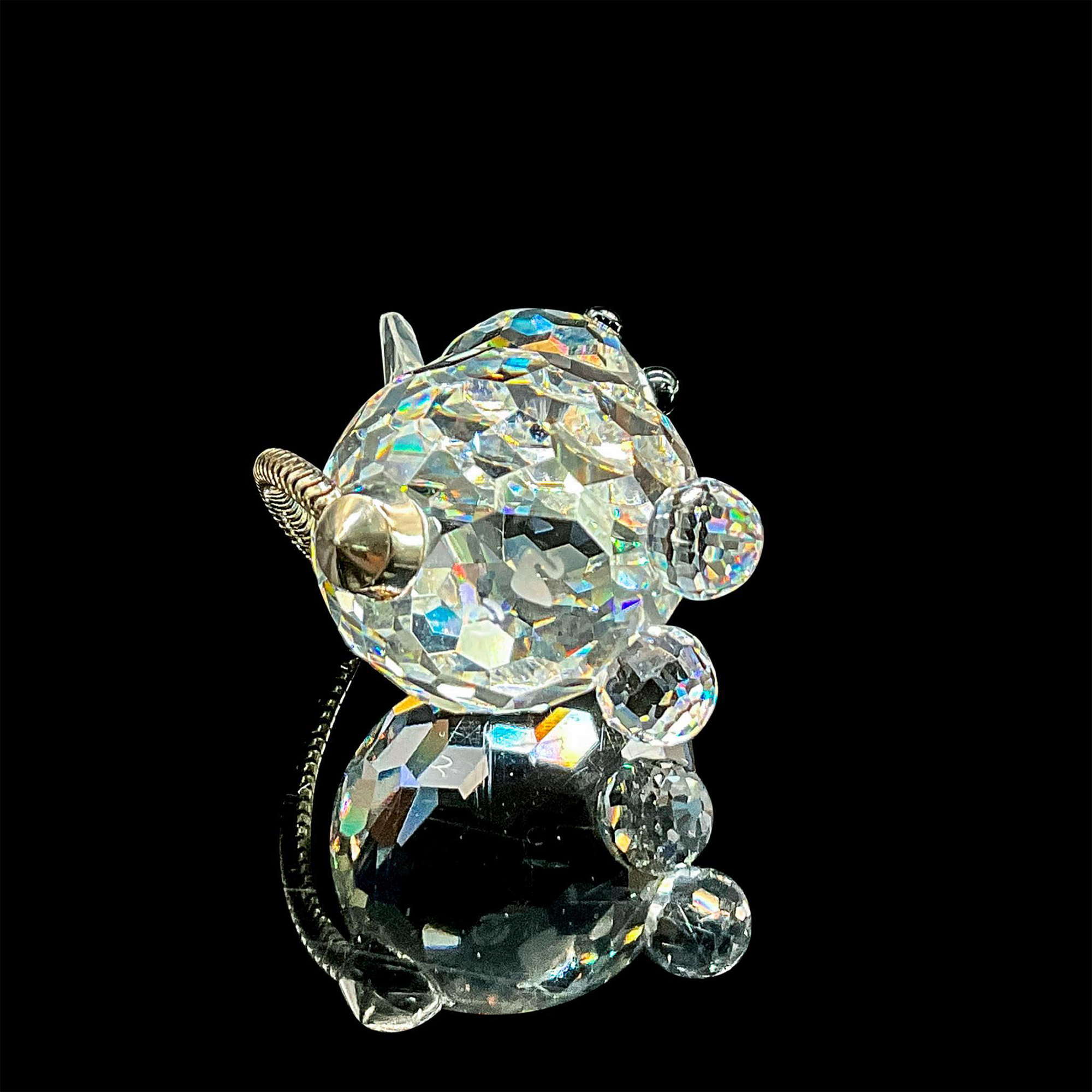 Swarovski Silver Crystal Figurine, Mini Cat - Image 3 of 4