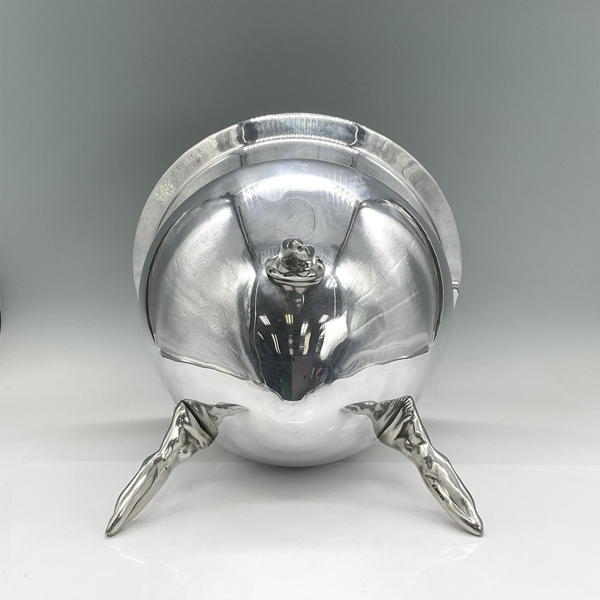 Carrol Boyes Stainless Steel Footed Bowl, Nude Figures - Bild 3 aus 3
