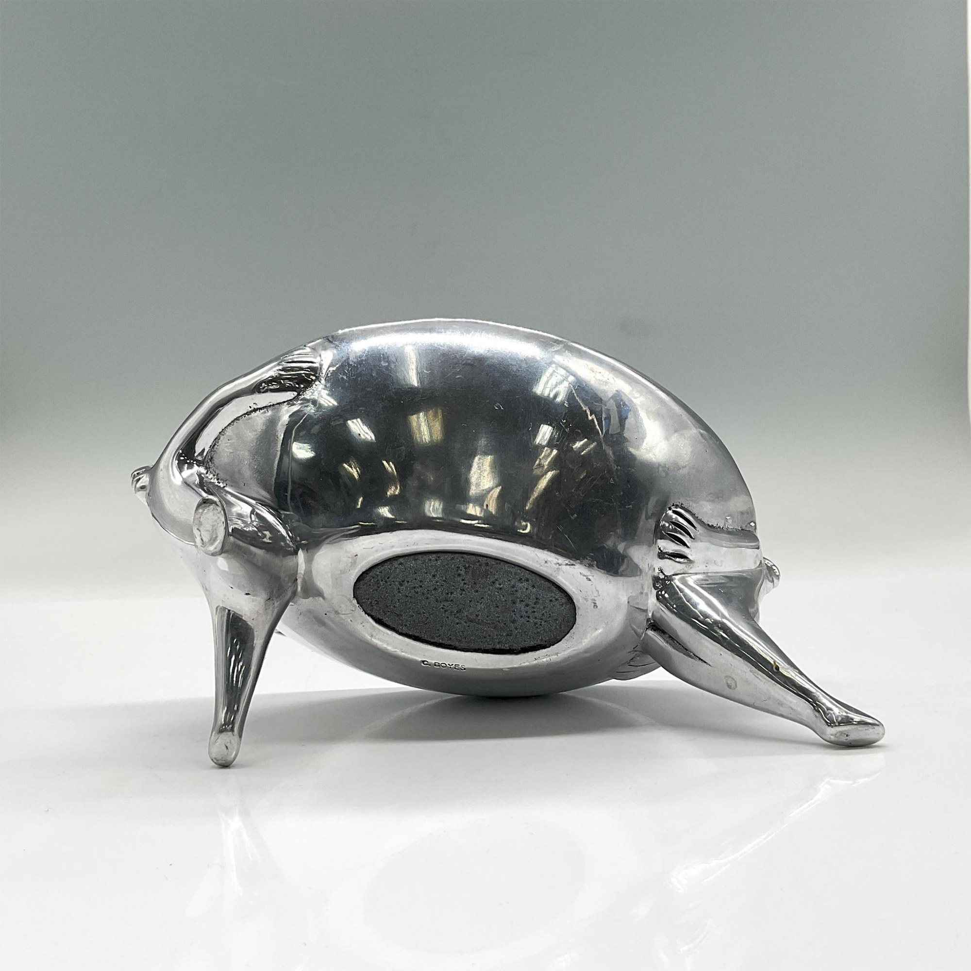 Carrol Boyes Stainless Steel Footed Nut Bowl - Image 6 of 6