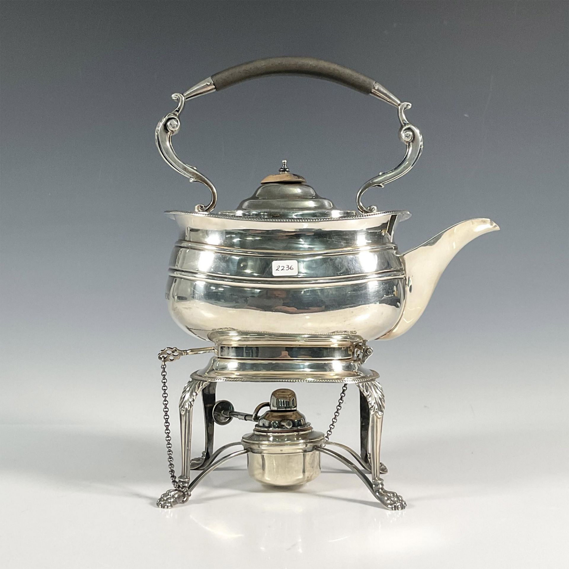 G & S. Co Victorian Silver Samovar - Bild 3 aus 7