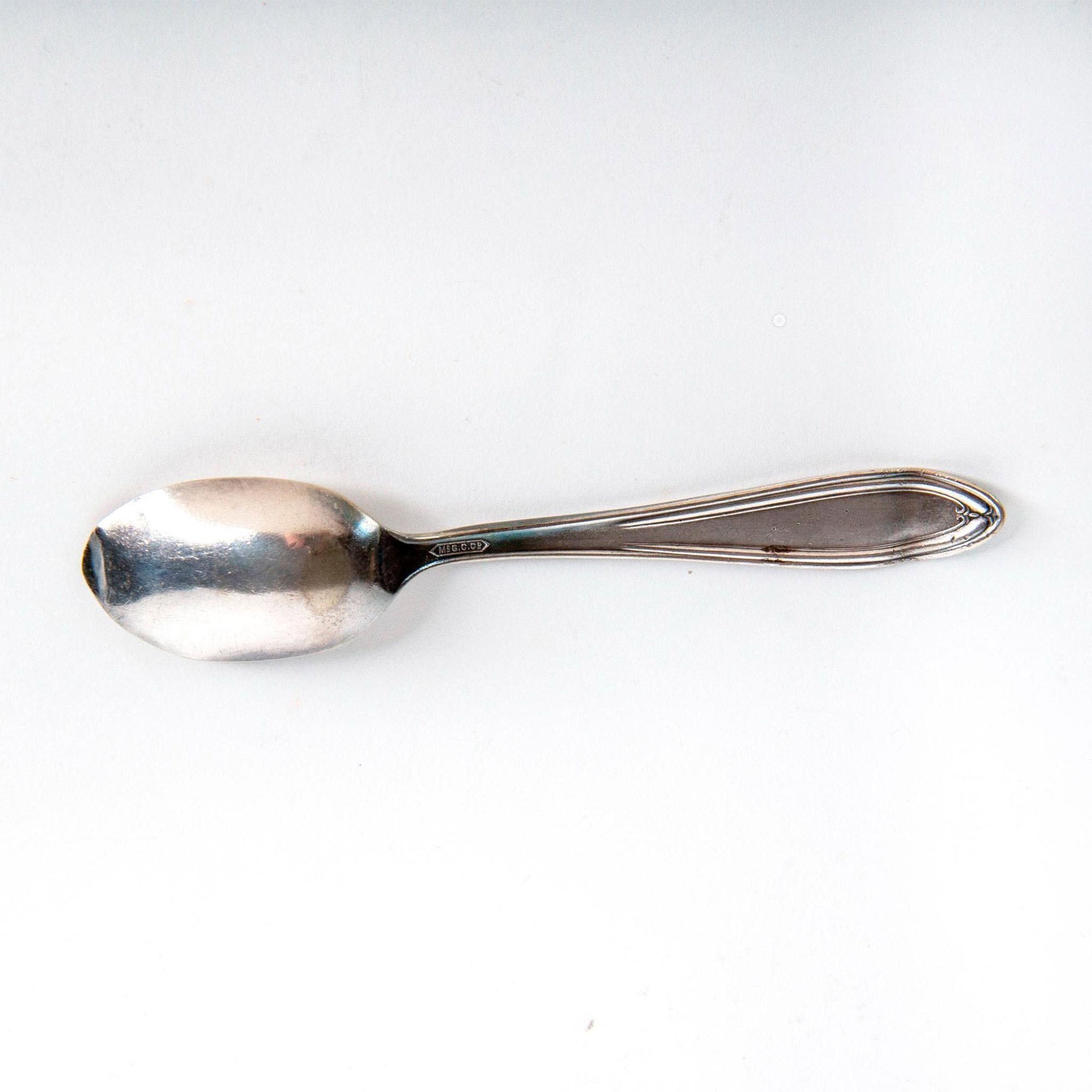 McG. C. Co Silver Teaspoon, Desert Queen's Design - Image 3 of 5