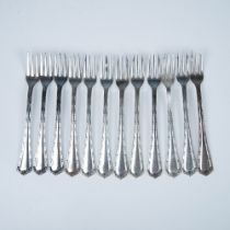 12pc Ritz-Carlton Cocktail Forks, International Silver Co.