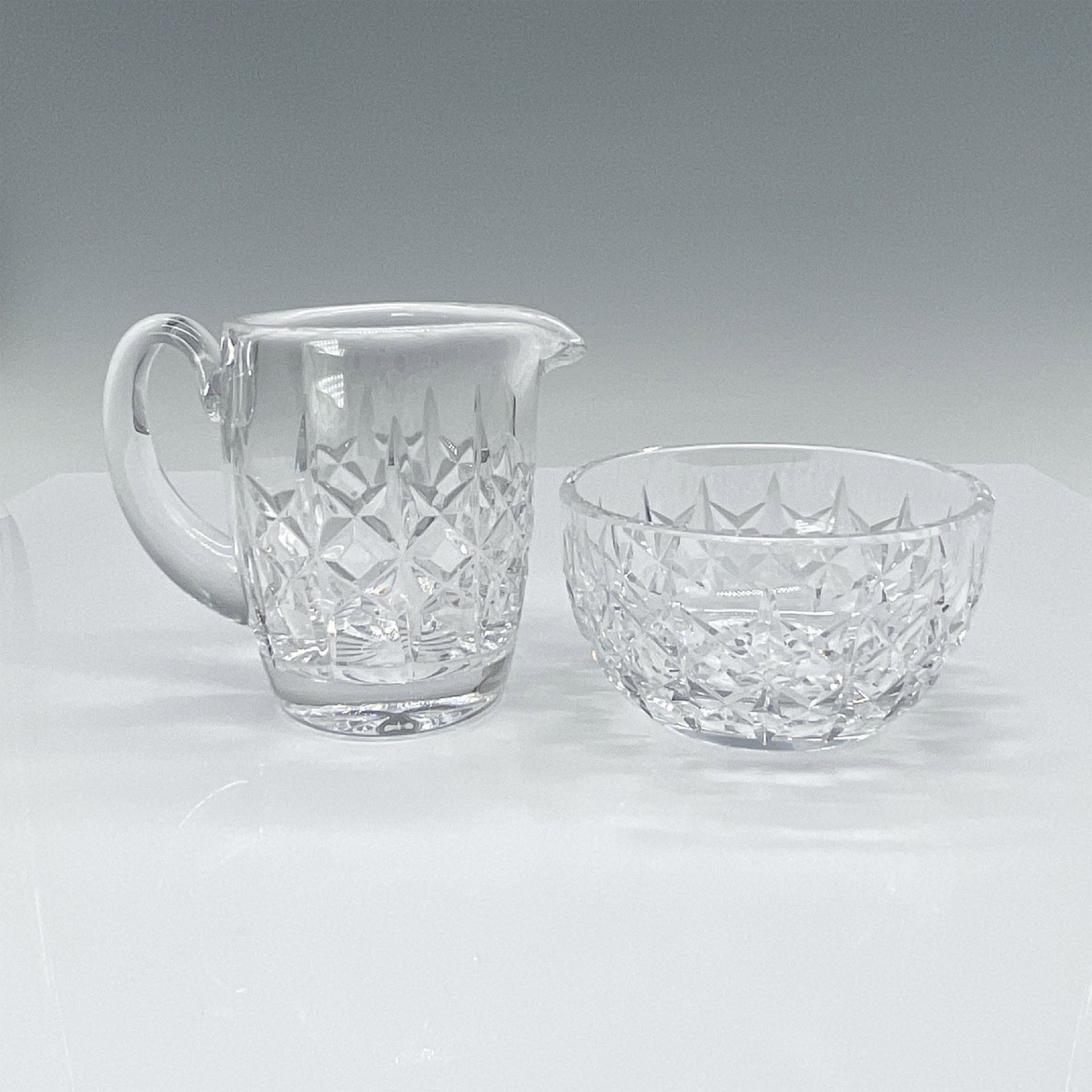 2pc Waterford Crystal Bowl & Small Pitcher - Bild 2 aus 3