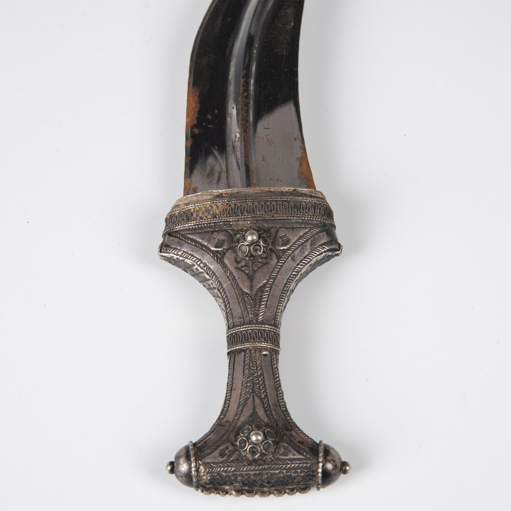 Silver Arab Jambya Dagger/Knife - Bild 8 aus 10