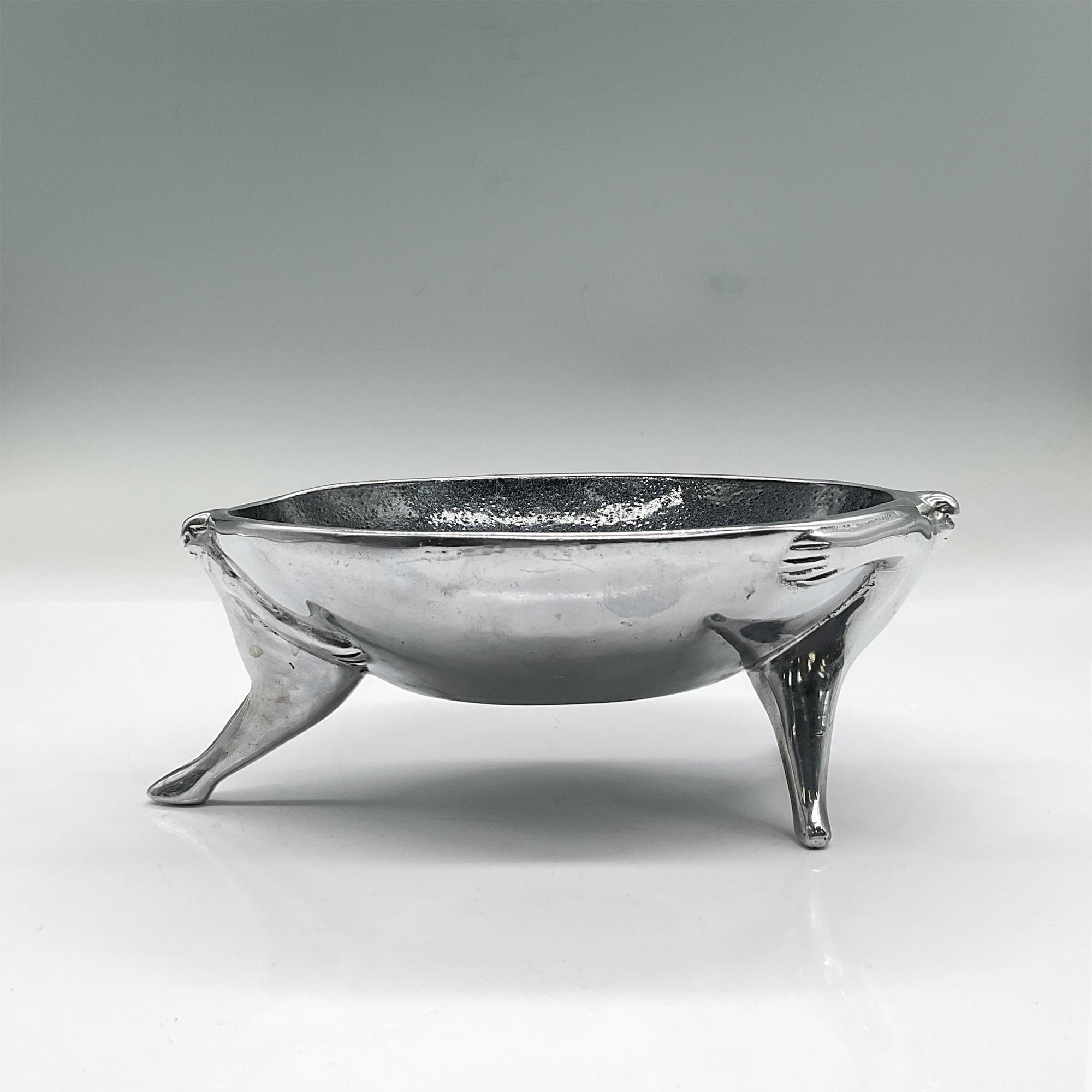 Carrol Boyes Stainless Steel Footed Nut Bowl - Image 3 of 6