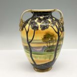 Vintage Nippon Porcelain Hand Painted Vase