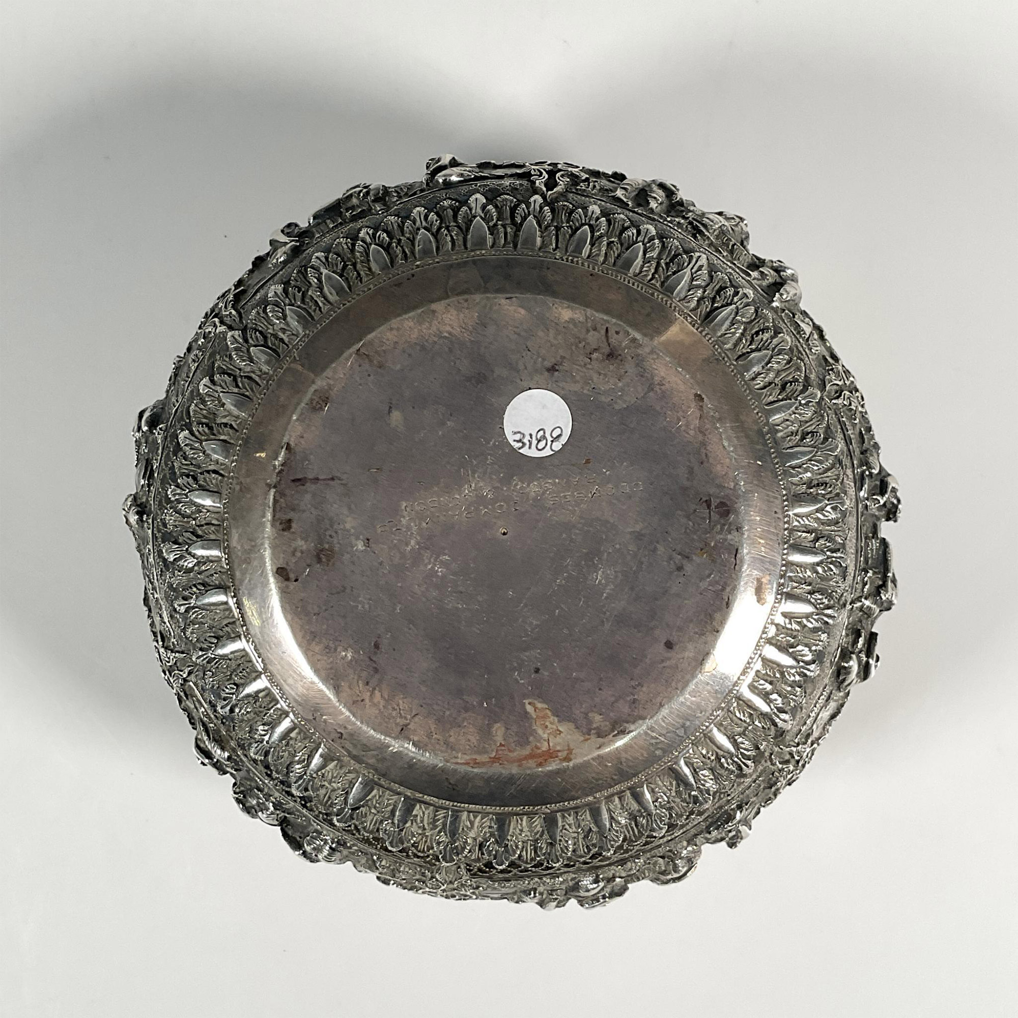Coombes and Company Ltd. Burmese Silver Circular Bowl - Image 3 of 3