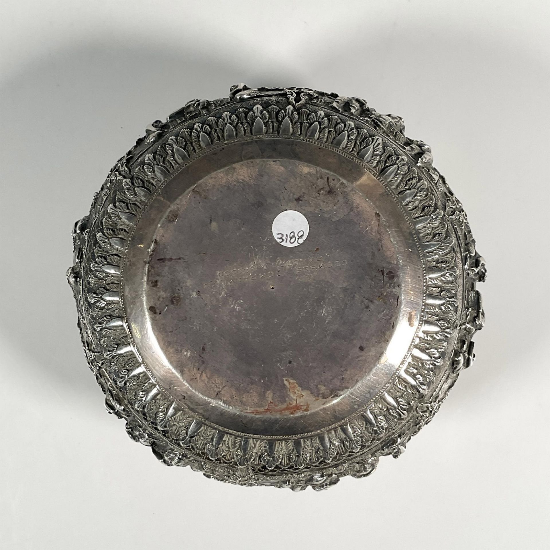 Coombes and Company Ltd. Burmese Silver Circular Bowl - Bild 3 aus 3