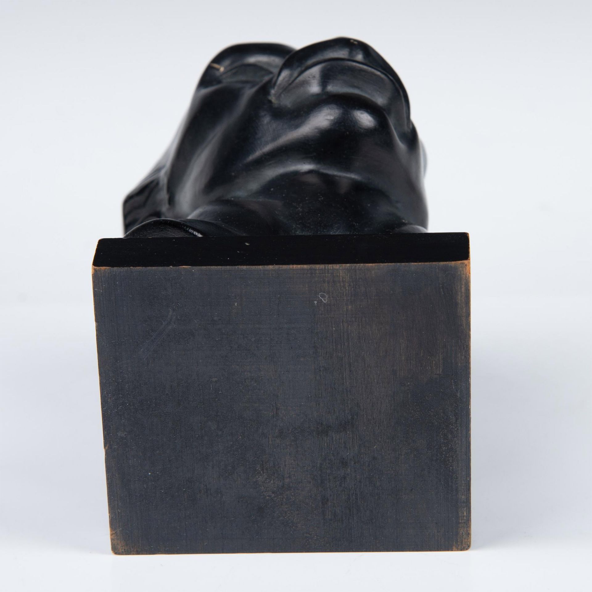 Fred Press Art Deco Plaster African Male Bust - Image 6 of 6