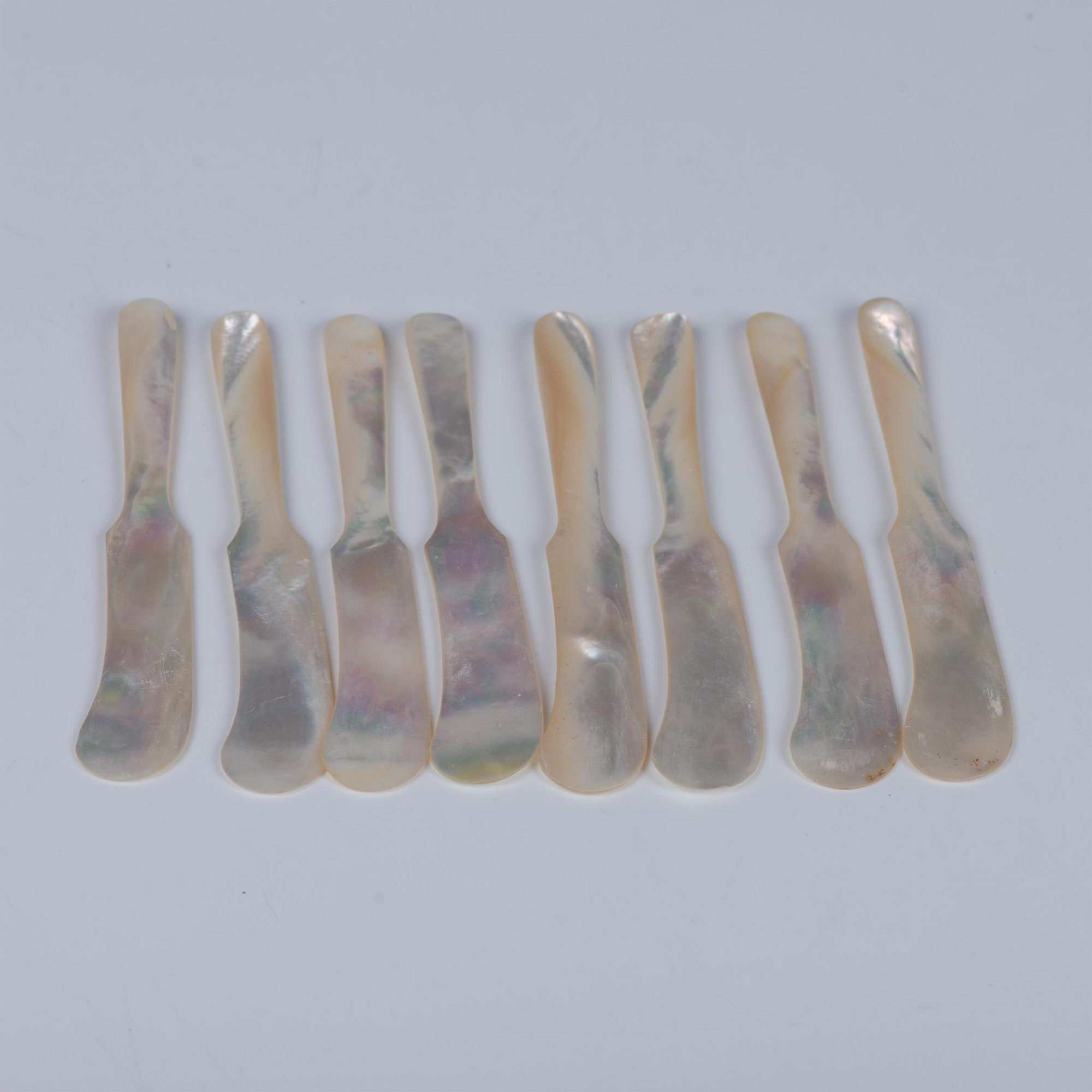 8pc Mother of Pearl Caviar Knives - Bild 2 aus 4