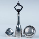 3pc Sterling Silver Bottle Service Grouping