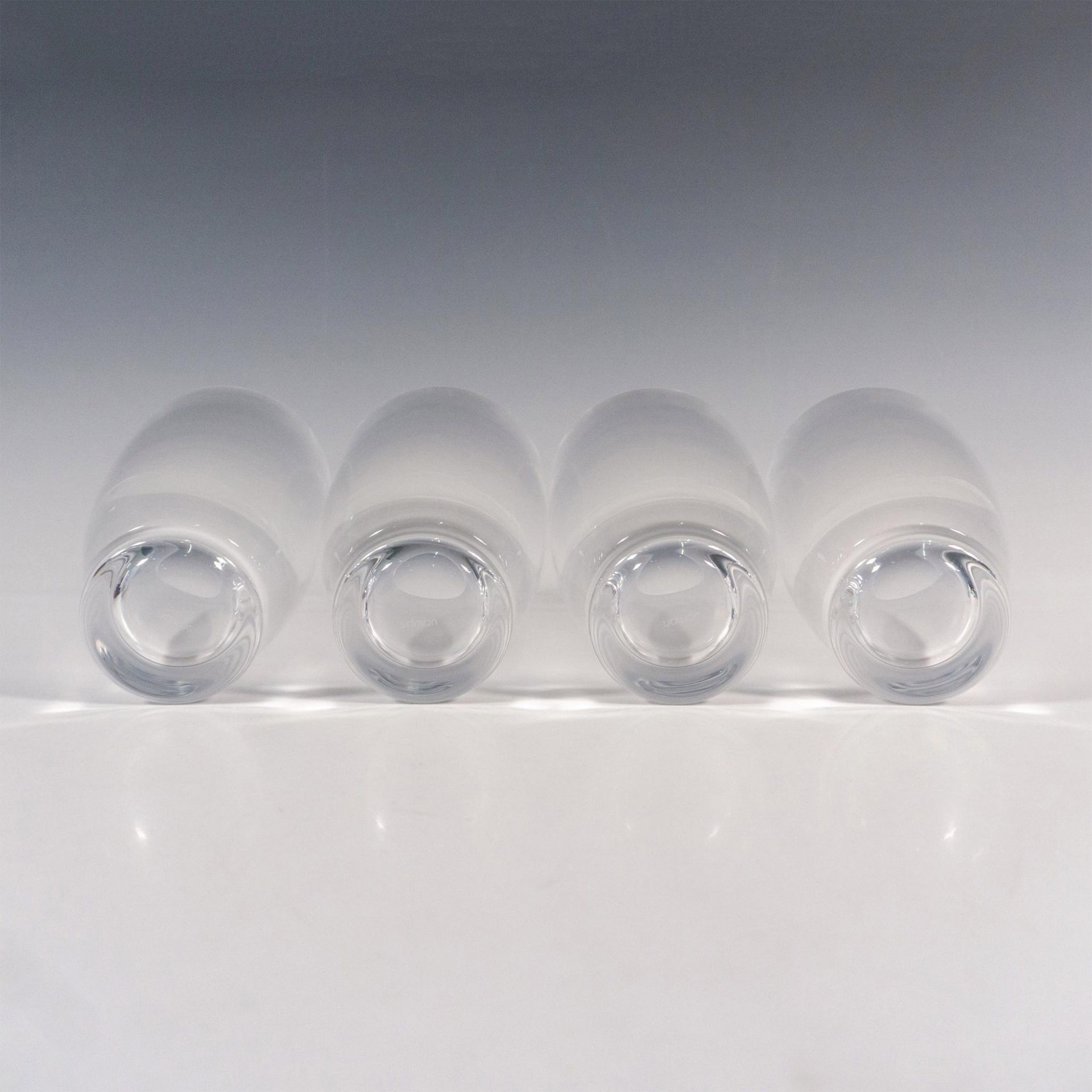 Nambe Glass Highballs, Vie - Image 2 of 3