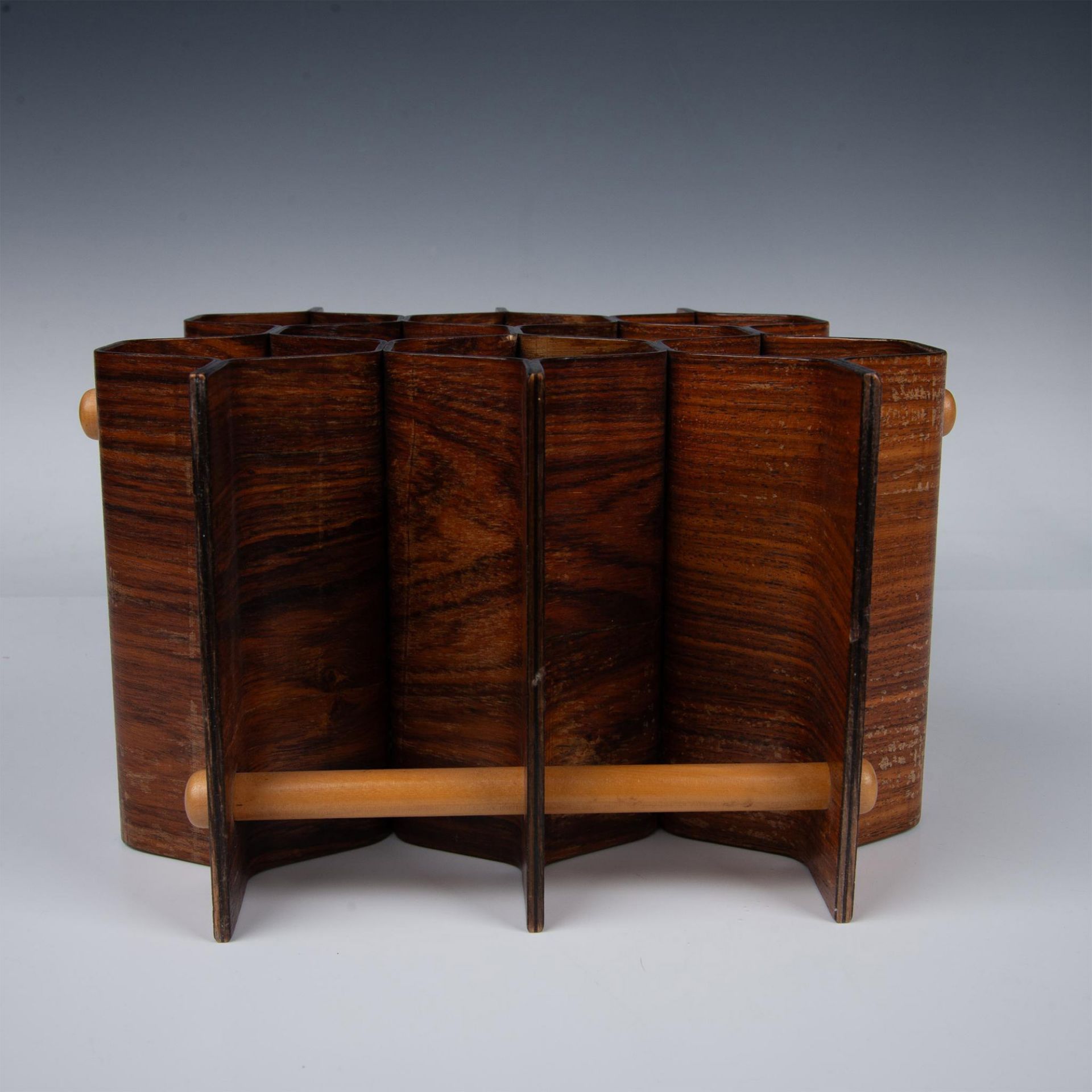 Torsten Johansson Rosewood Wine Rack - Image 6 of 6